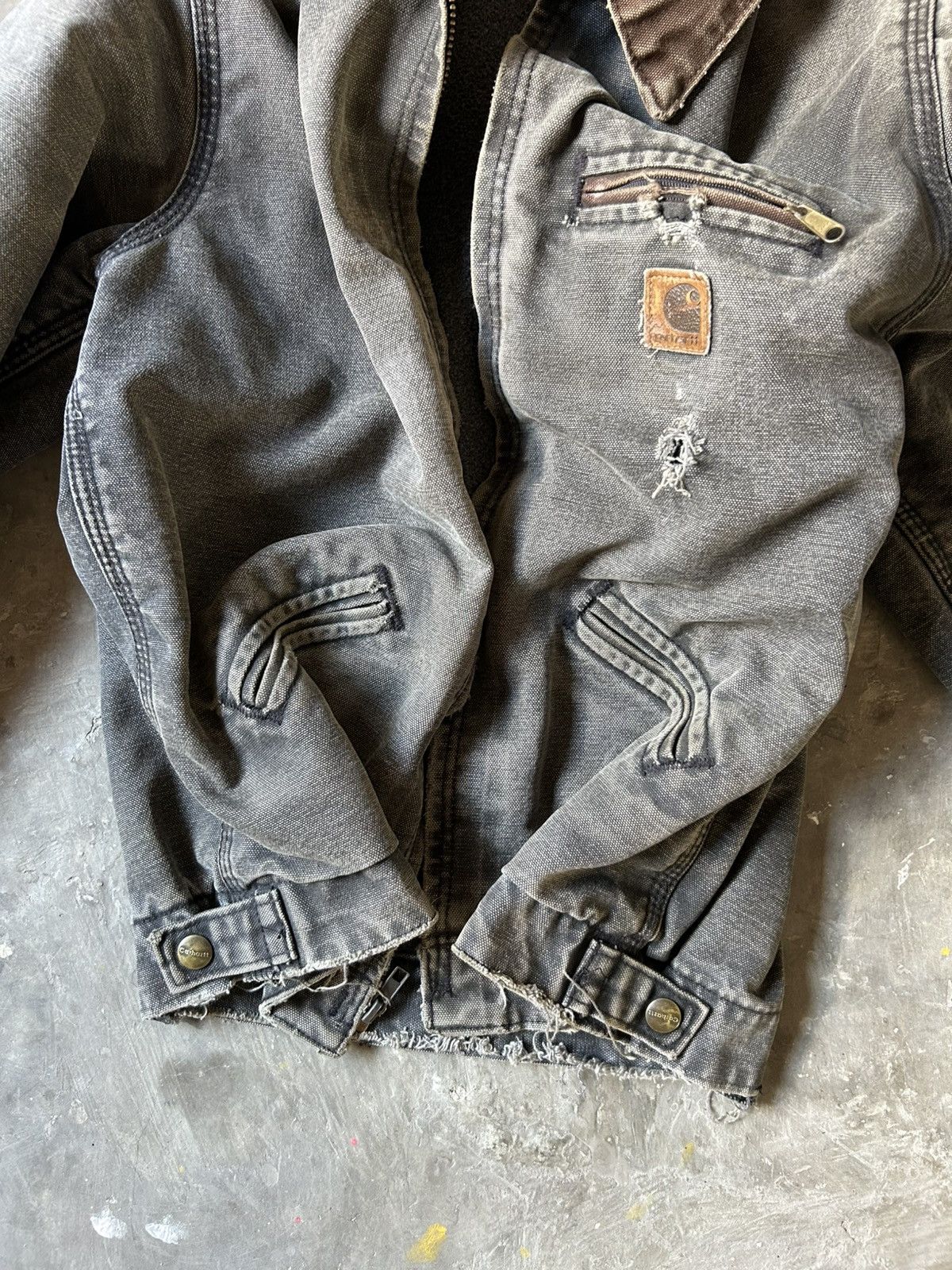 Carhartt Carhartt detroit jacket yy97 blk Size US S / EU 44-46 / 1 - 7 Thumbnail