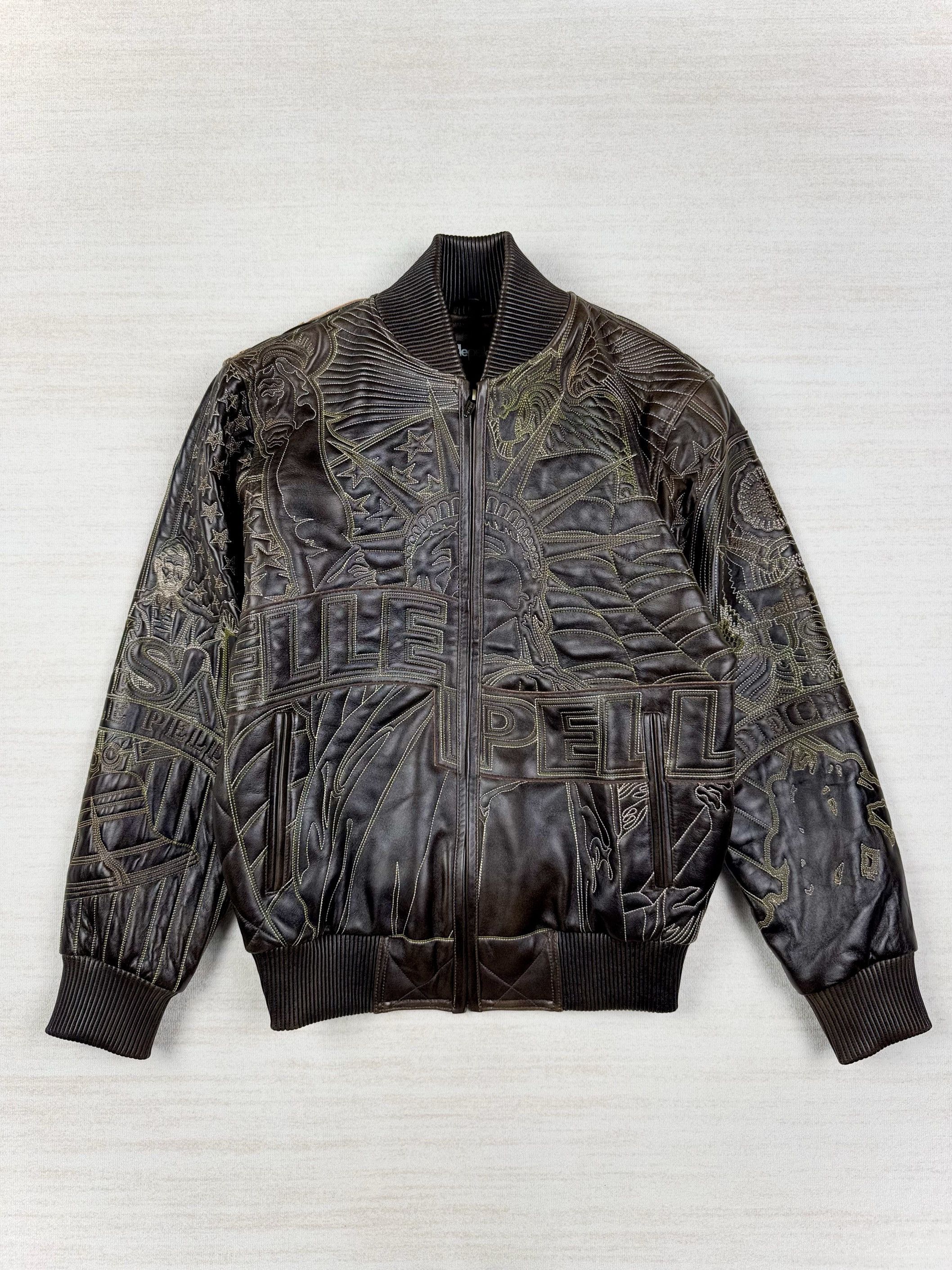 Pelle Pelle WDW x PP MONUMENT GENUINE LEATHER JACKET Size US L / EU 52-54 / 3 - 2 Thumbnail