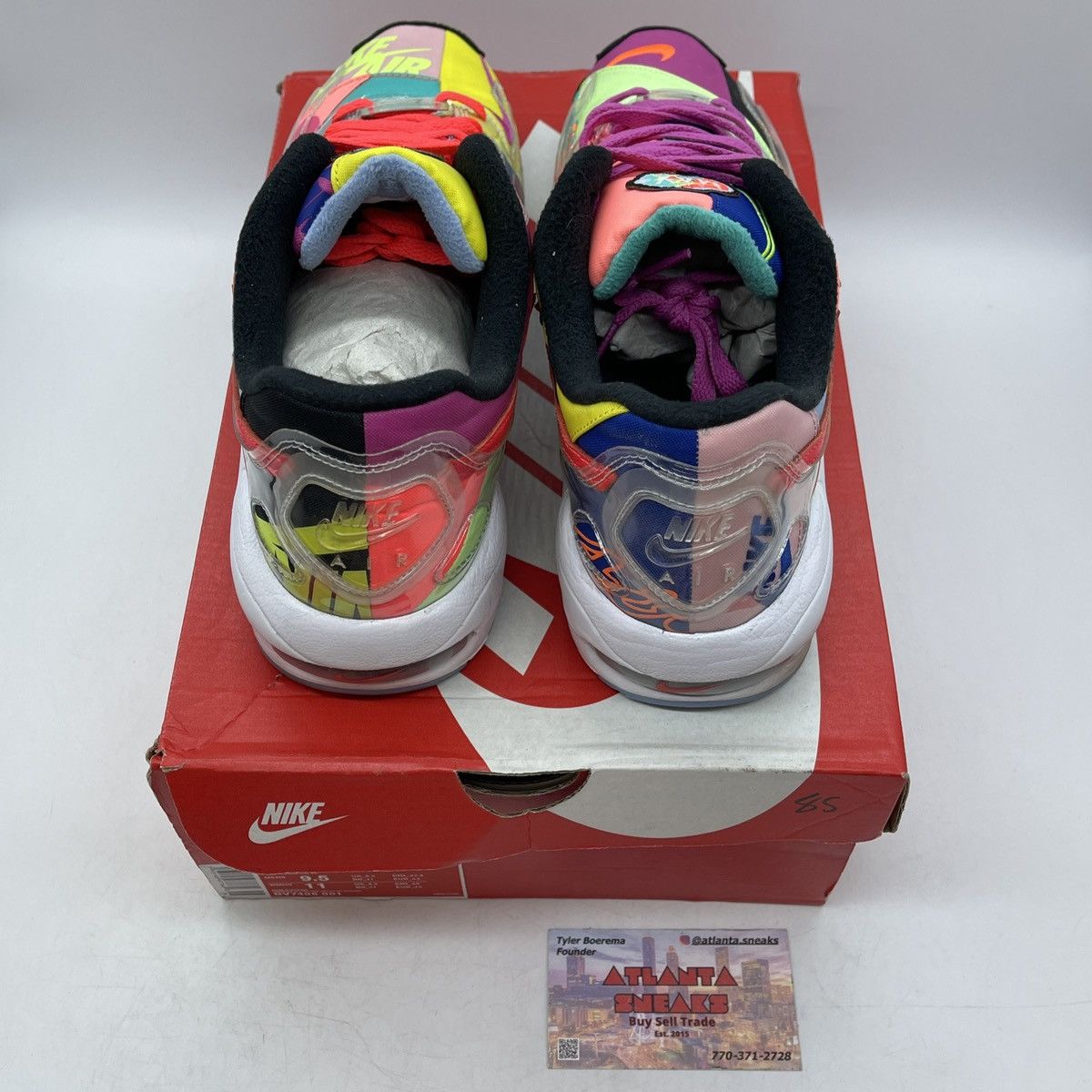 Nike Atoms x air max 2 light logos Size US 9.5 / EU 42-43 - 6 Thumbnail