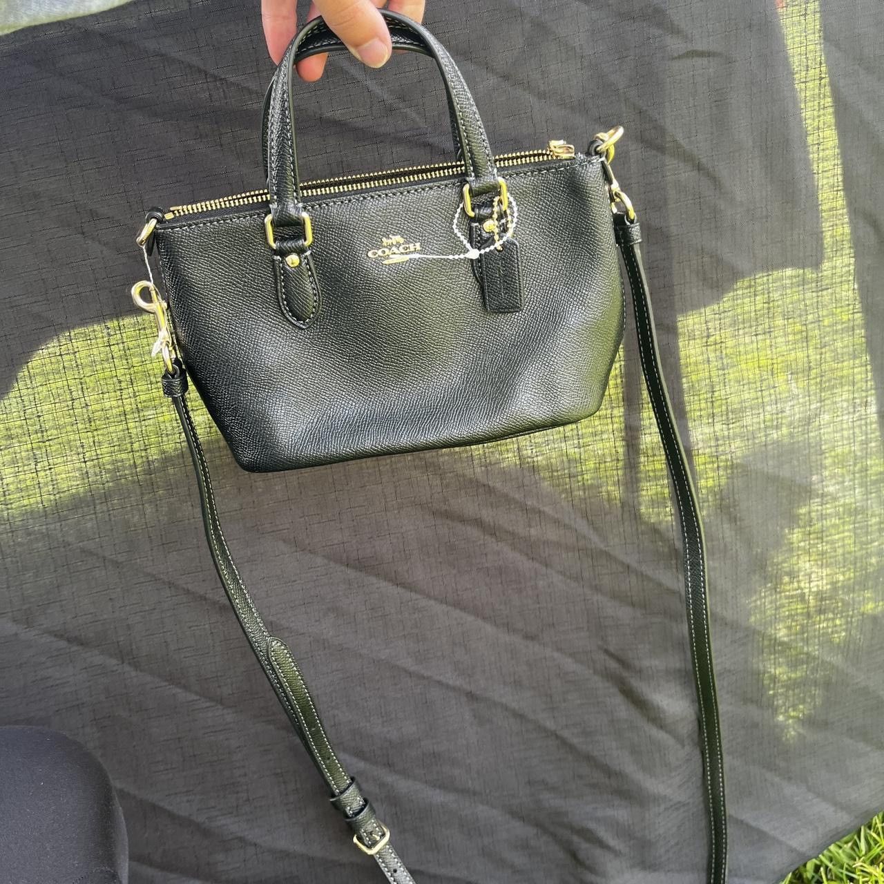 Coach Coach Mini Gallery Crossbody Bag in Black Size ONE SIZE - 6 Thumbnail