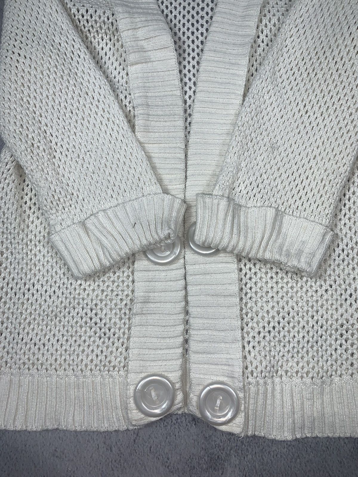 Other Vintage AvantGarde mesh cardigan streetwear style size S Size S / US 4 / IT 40 - 5 Thumbnail