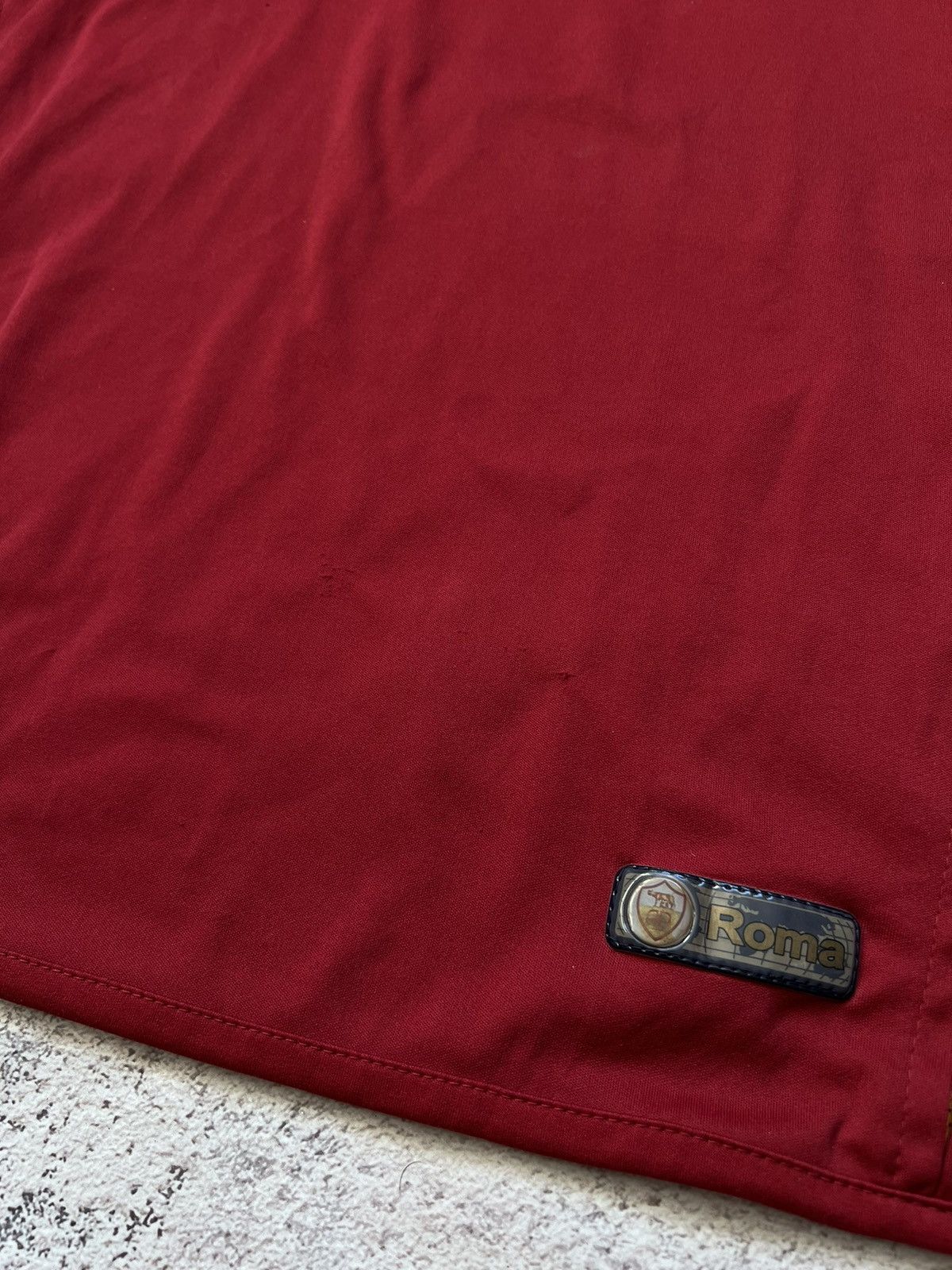 Vintage #10 TOTTI🔥 Jersey Retro AS ROMA 90s Football Soccer Size US S / EU 44-46 / 1 - 5 Thumbnail