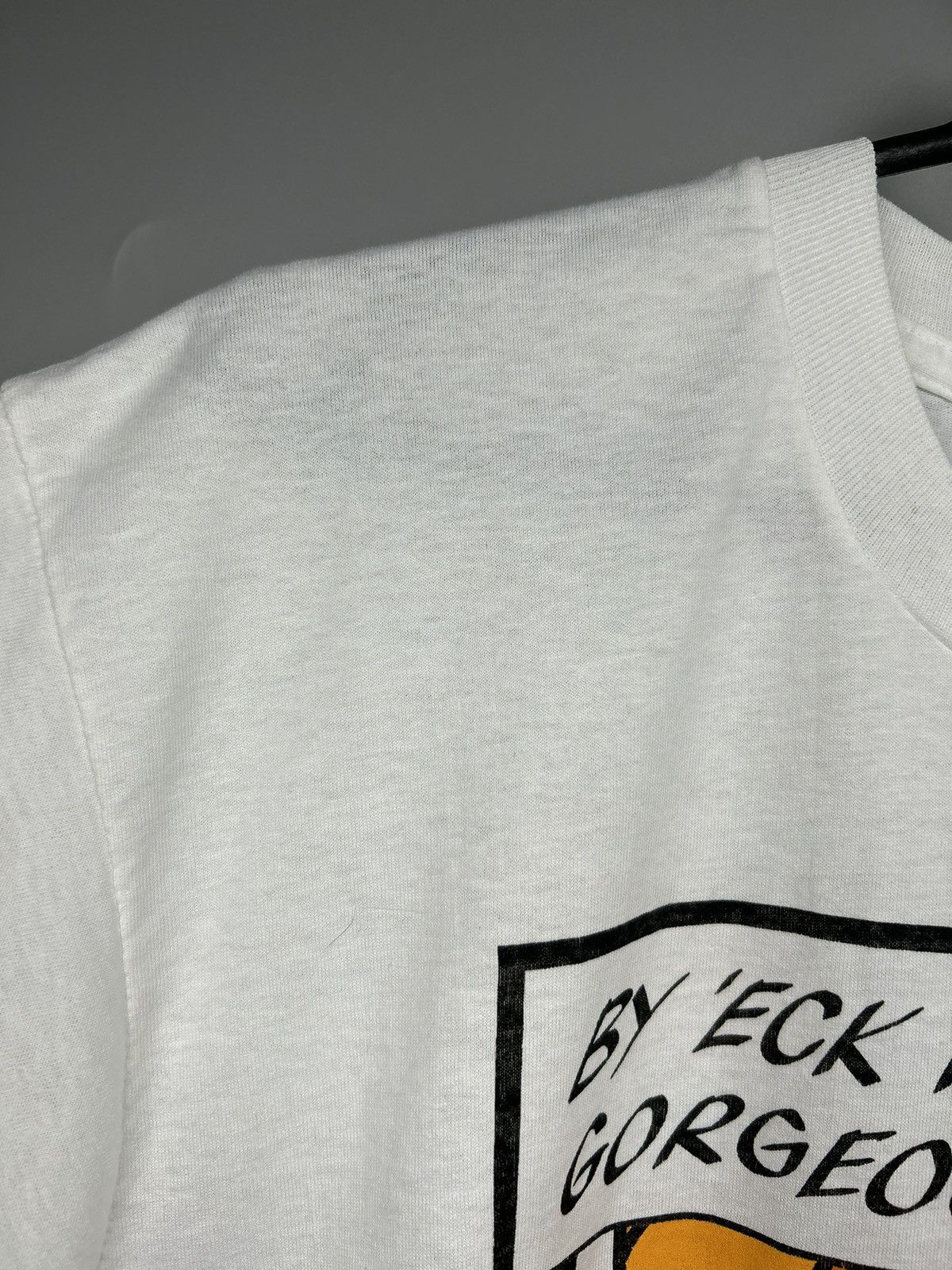 Vintage Vintage 90s Boddingtons bitter single stitch white t-shirt Size US XL / EU 56 / 4 - 6 Thumbnail