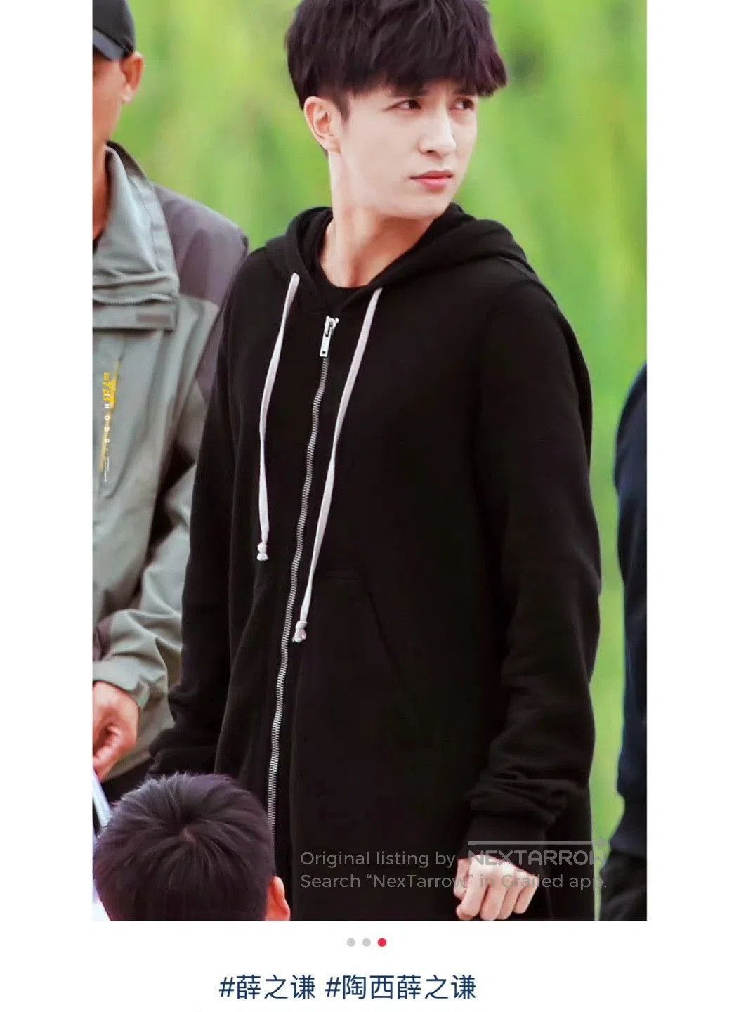 Rick Owens Rick Owens Black Mid-Length Wizard Hoodie Jacket. Size US M / EU 48-50 / 2 - 9 Thumbnail