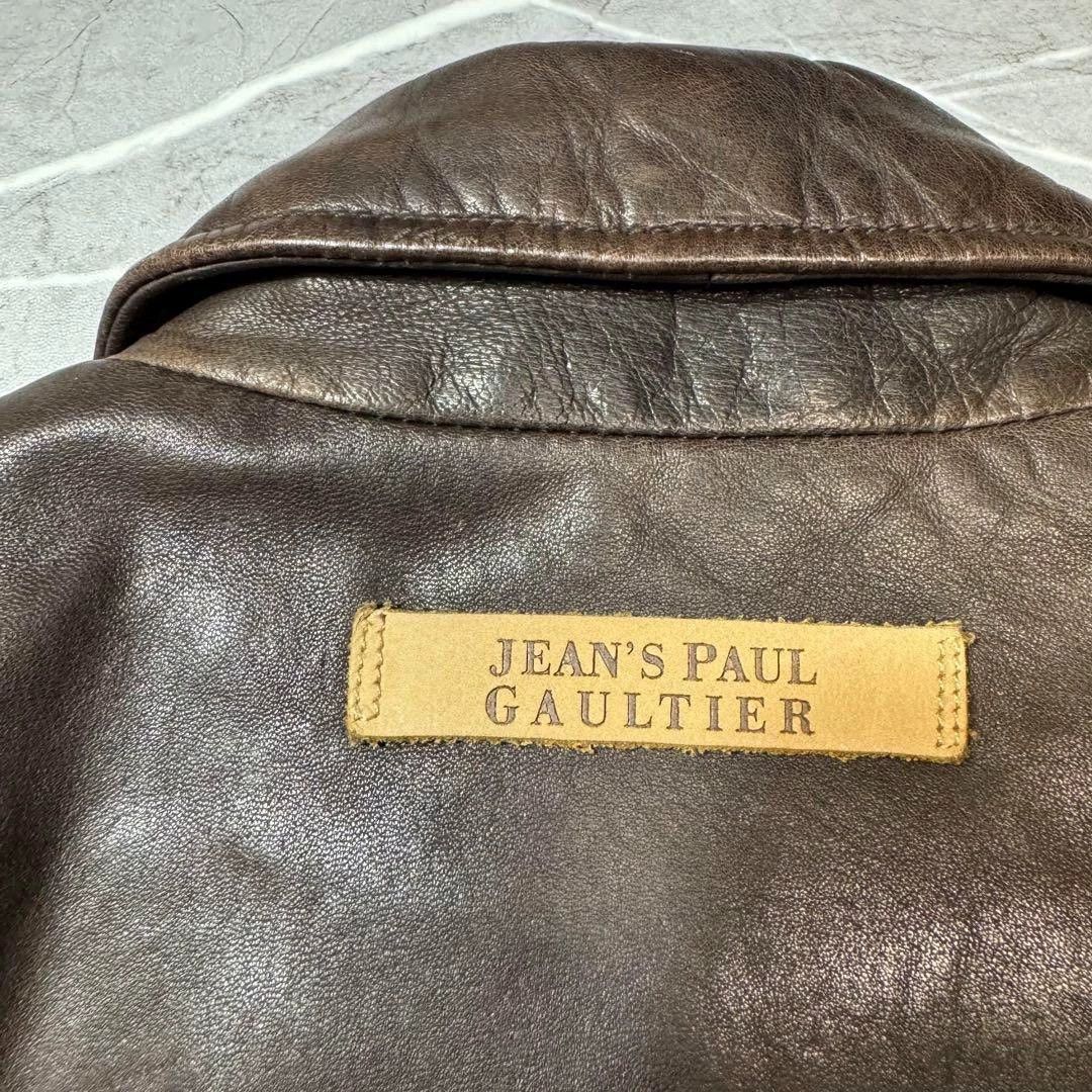 Jean Paul Gaultier Jean Paul Gaultier Cow leather zipper leather coat-2505 Size US M / EU 48-50 / 2 - 6 Thumbnail