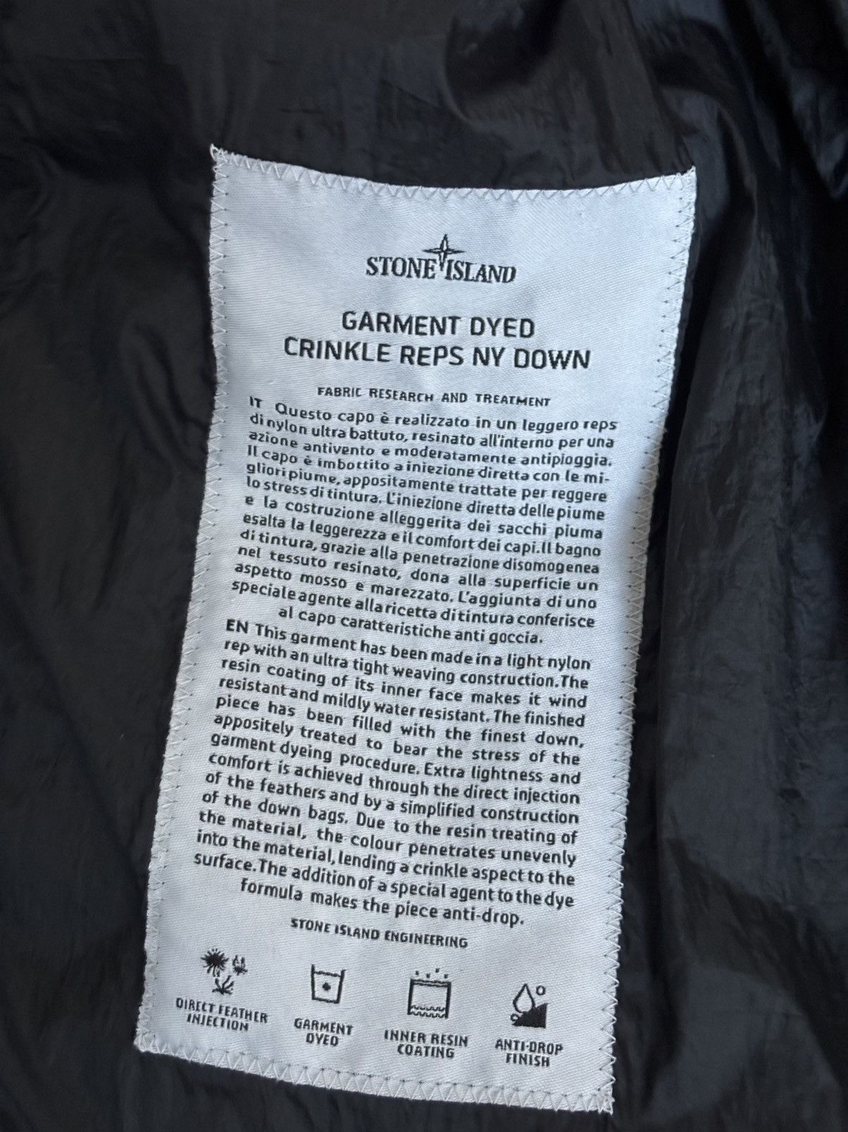 Stone Island Stone Island black gilet with removable hood S Size US S / EU 44-46 / 1 - 10 Thumbnail