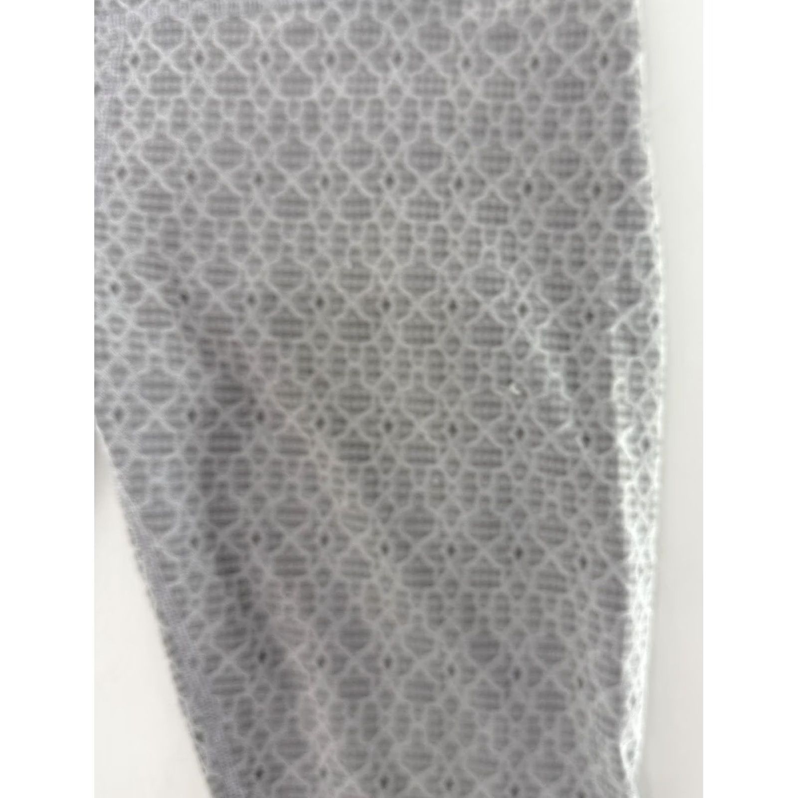 Prana prAna Gray Textured Patterned Cropped Capri Yoga Pants Activewear Sz M Boho Women Size 32" / US 10 / IT 46 - 4 Thumbnail