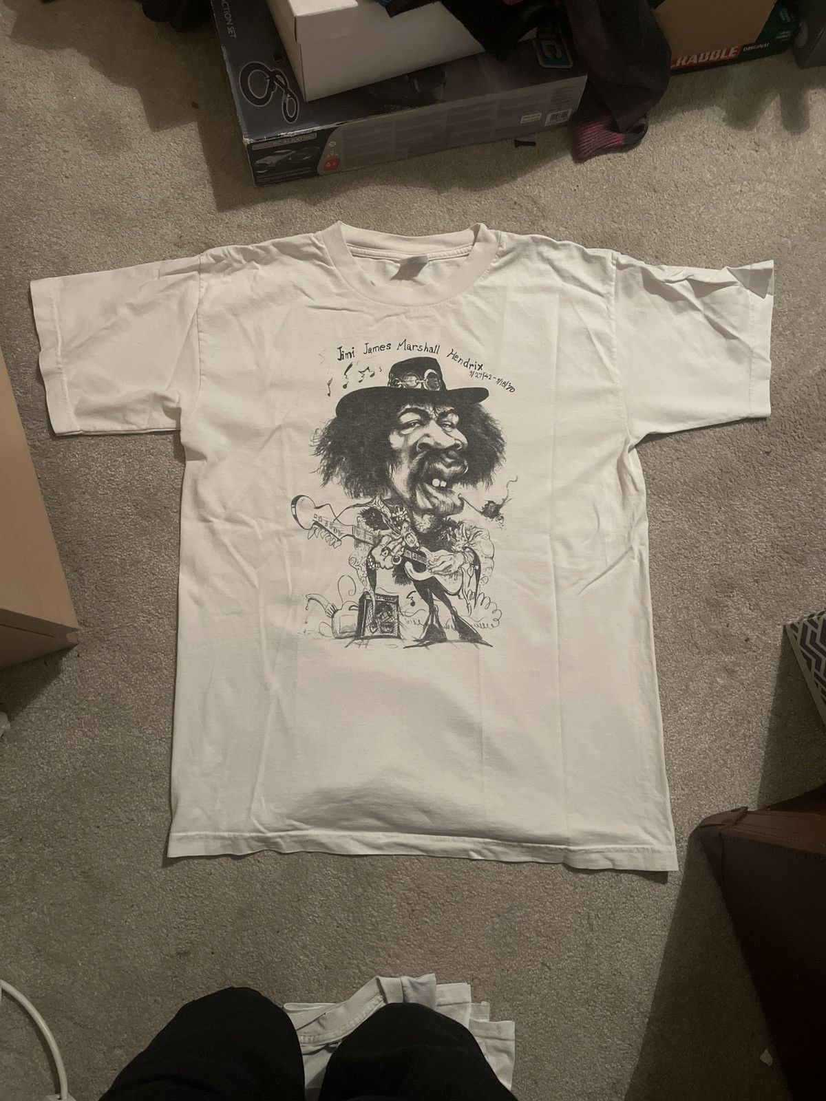 Band Tees Vintage Jimi Hendrix t-shirt Size US L / EU 52-54 / 3 - 1 Thumbnail