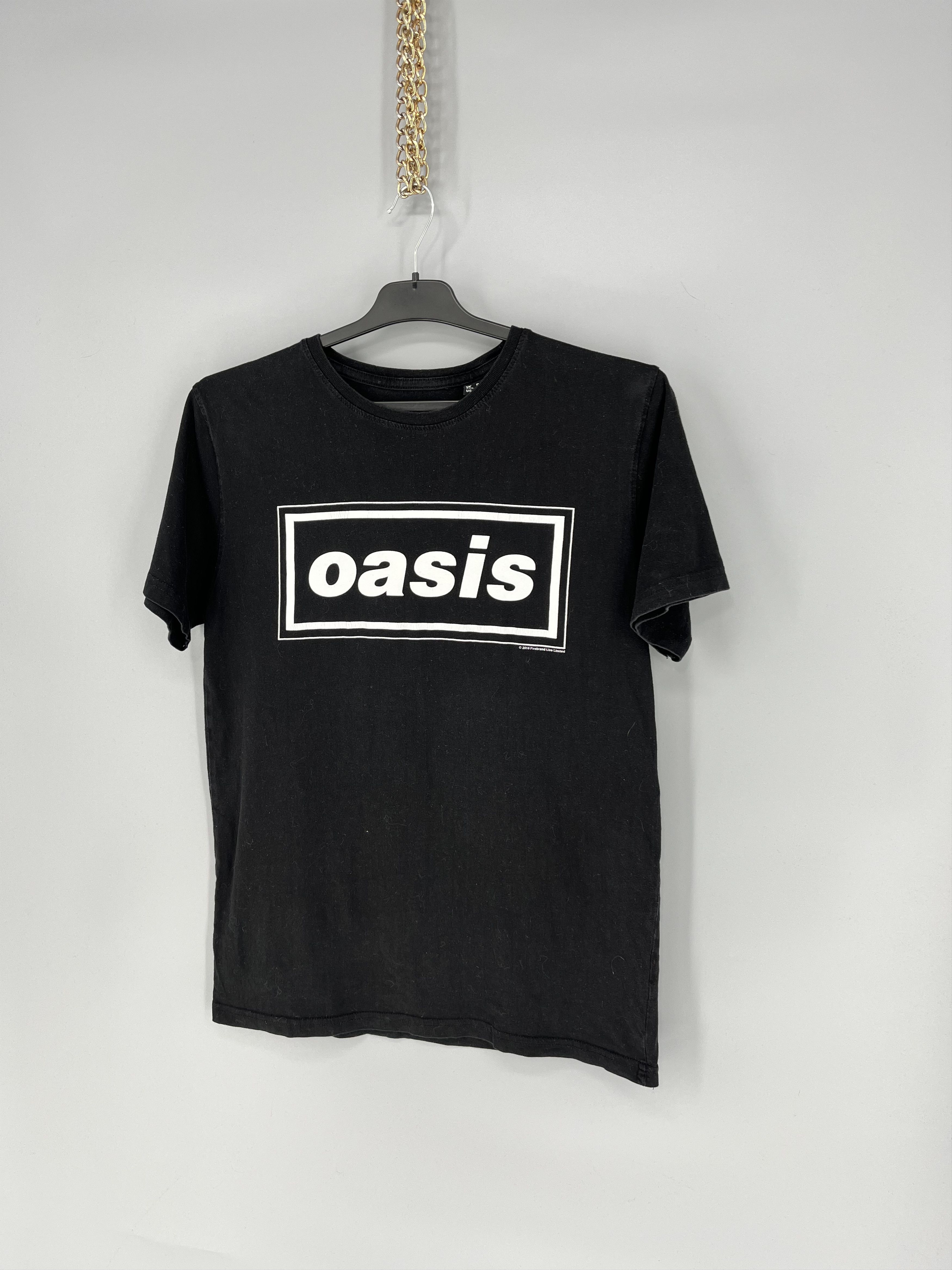 Band Tees Vintage Oasis Y2K Box Logo Sky White T Shirt Size US S / EU 44-46 / 1 - 3 Thumbnail