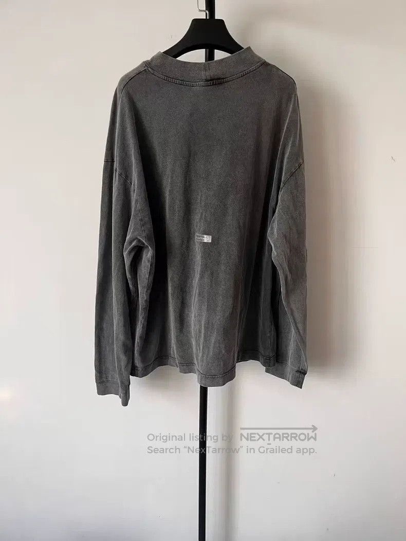 Acne Studios Acne Studios Solid color flat-knit ribbed long-sleeve T-sh Size M / US 6-8 / IT 42-44 - 1 Thumbnail