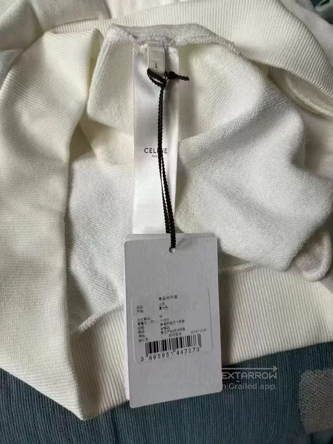 Celine celine plaid studded hoodie. Size L / US 10 / IT 46 - 3 Thumbnail