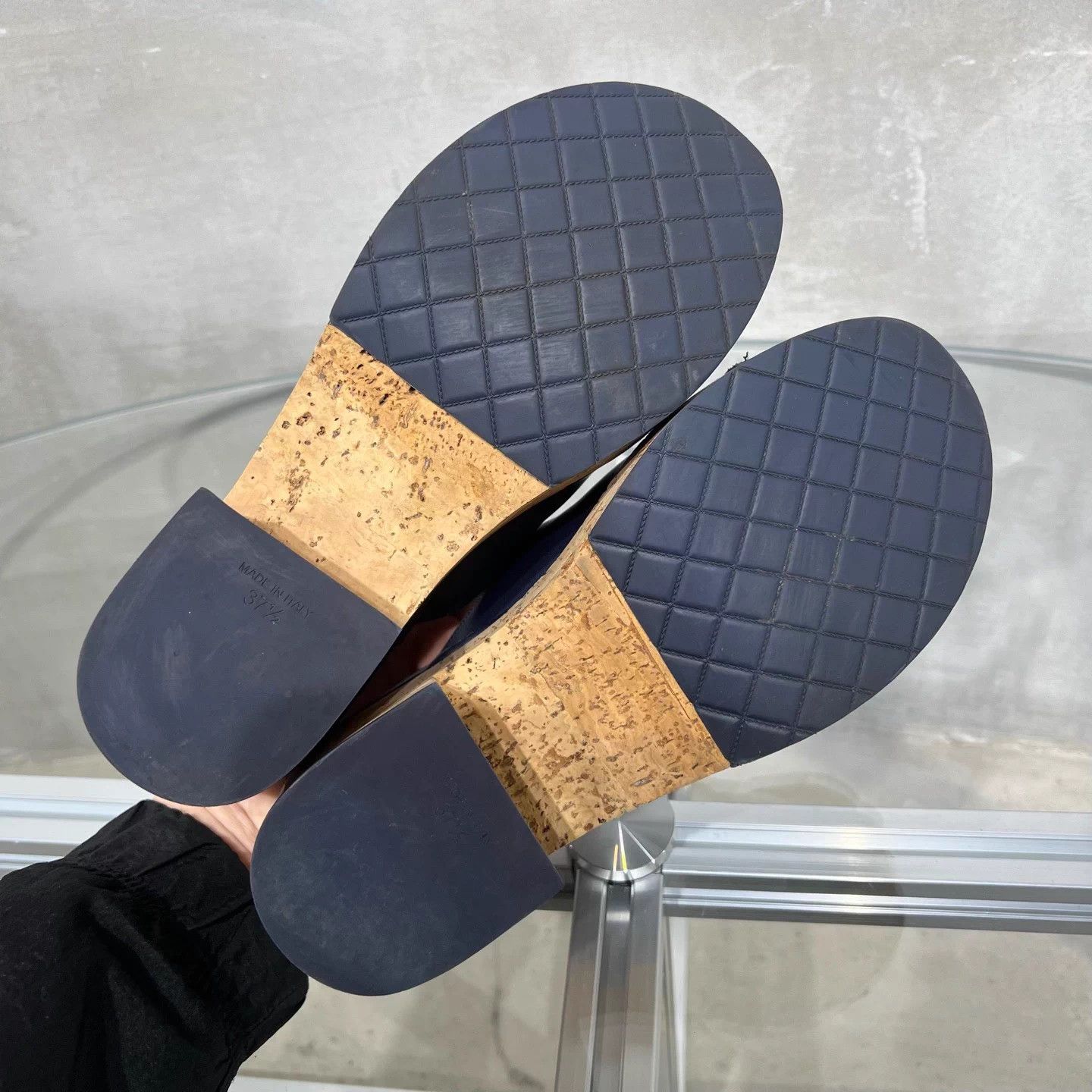 Chanel Chanel blue thick sole sandals EU 37.5 Size US 6.5 / IT 36.5 - 7 Thumbnail
