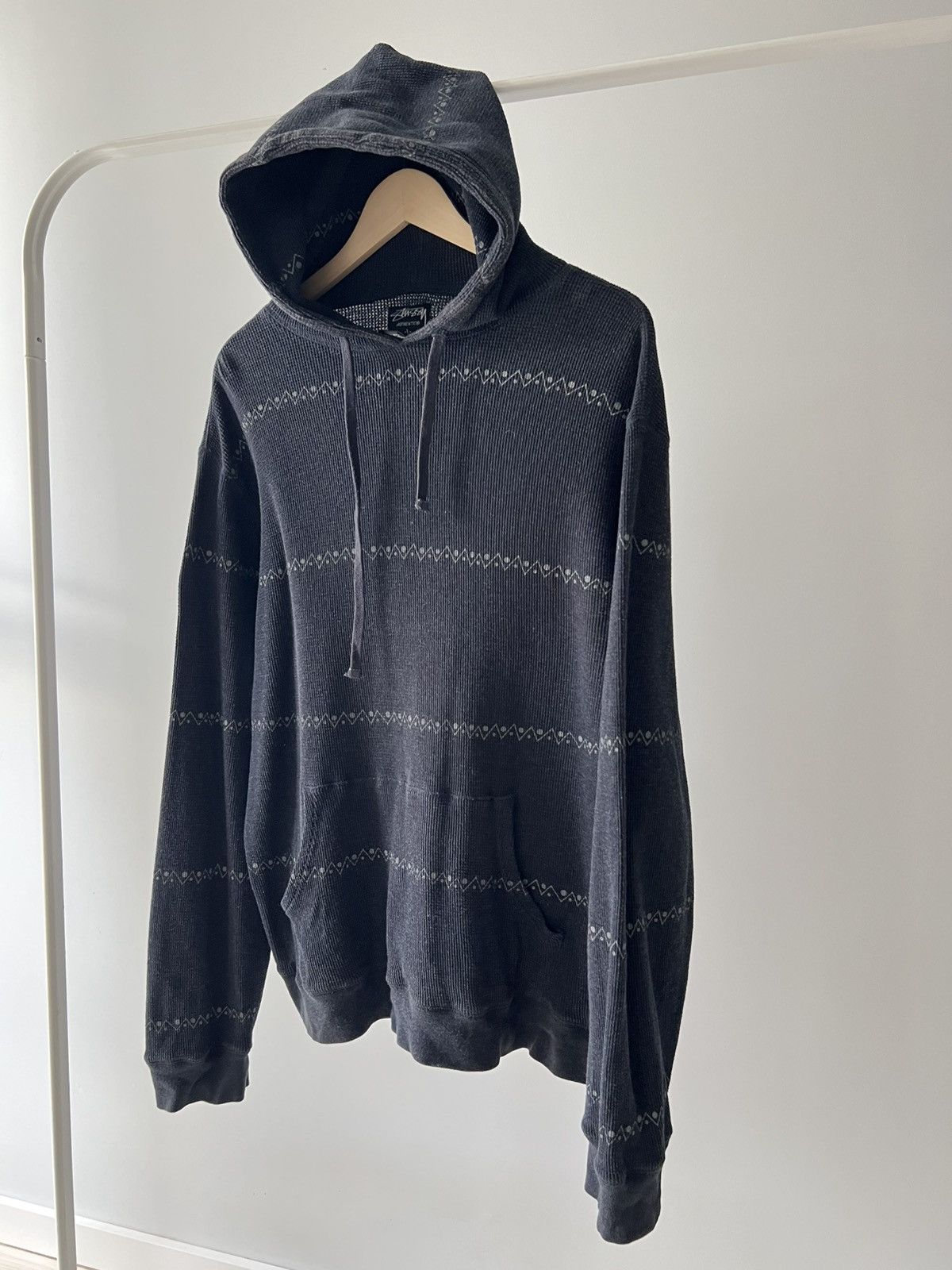 Stussy Vintage Stussy Stripe Hoodie Men’s Made in Hong Kong Large Size US L / EU 52-54 / 3 - 3 Thumbnail