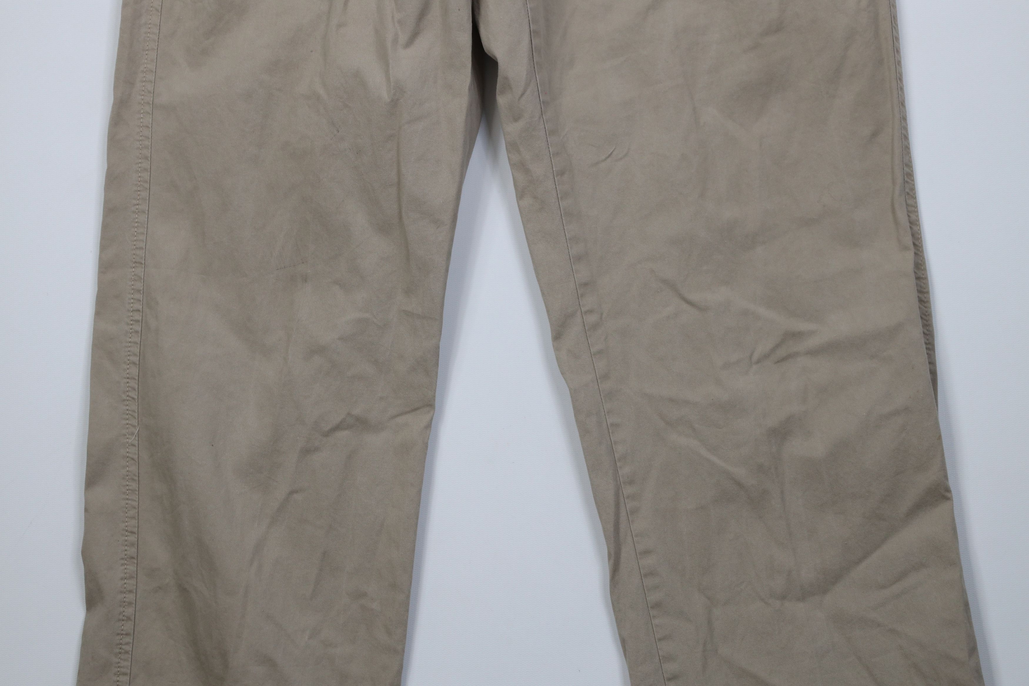 Calvin Klein Vintage 90s Y2K Calvin Klein Straight Leg Chino Pants Beige Size US 32 / EU 48 - 3 Thumbnail
