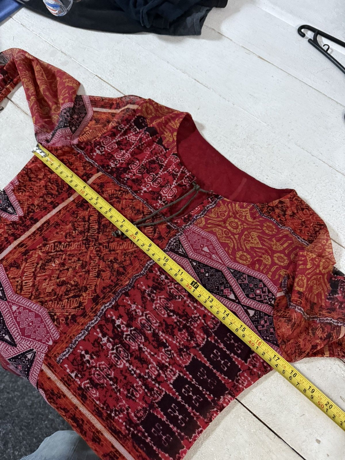 Japanese Brand Avant-Garde Japanese 00s Mesh Top Jean Paul Gaultier Style Size S / US 4 / IT 40 - 8 Thumbnail