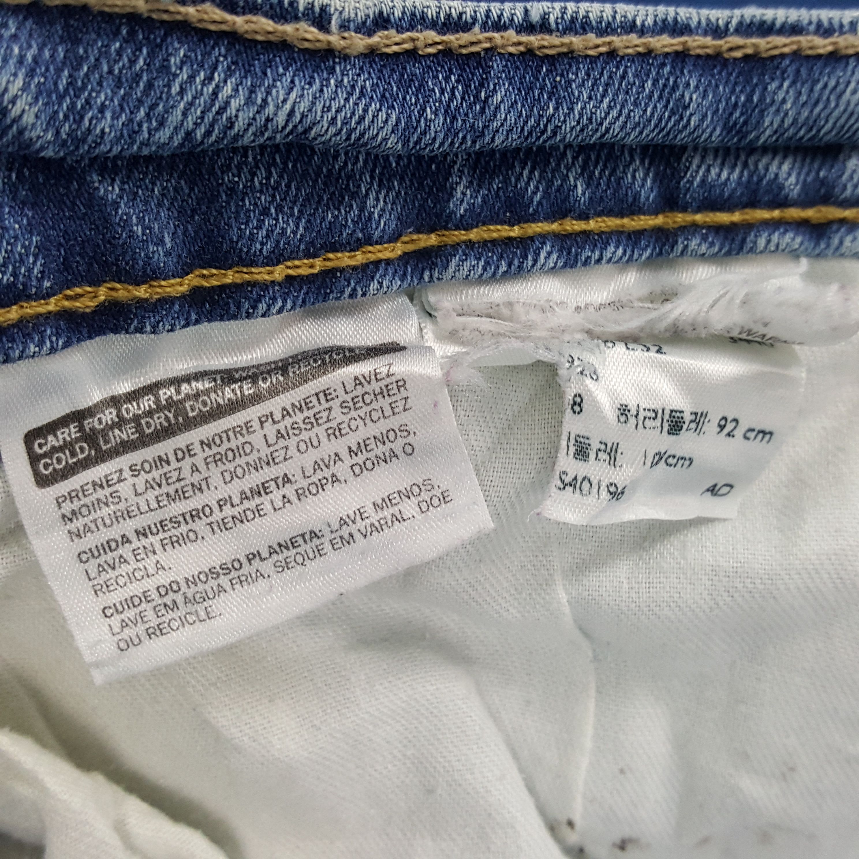 Levi's × Vintage Vintage Levi's Distressed Style Jeans Size US 36 / EU 52 - 12 Thumbnail