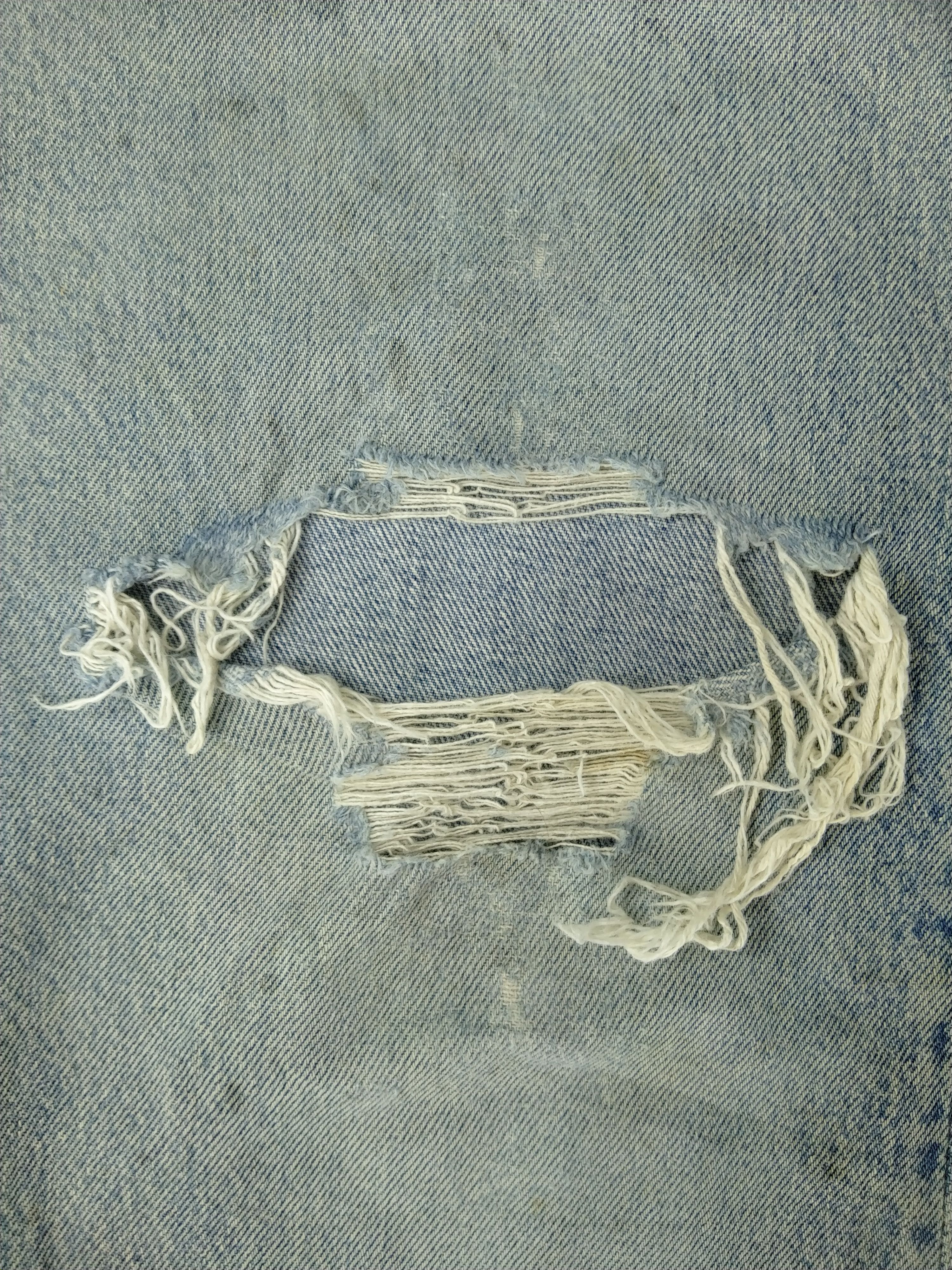 Levi's Vintage Levi's 501xx Distressed Denim 37x29.5 -JN581 Size US 37 - 15 Thumbnail