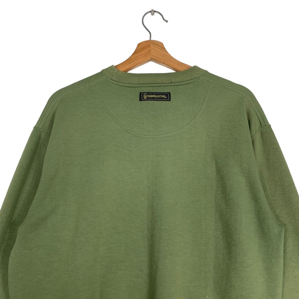 Gianni Valentino GIANNI VALENTINO Embroidery Big Logo Sweatshirt #0590-C28 Size US M / EU 48-50 / 2 - 9 Thumbnail