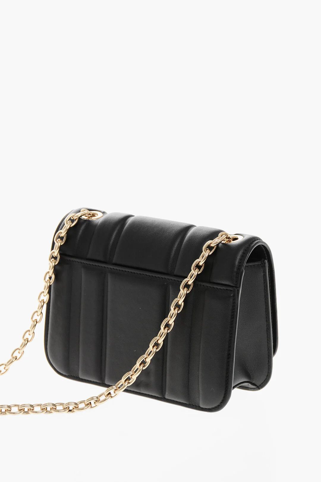 Salvatore Ferragamo og1mm0326 Size: OS / Quilted Leather Crossbody Bag in Black Size ONE SIZE - 2 Thumbnail