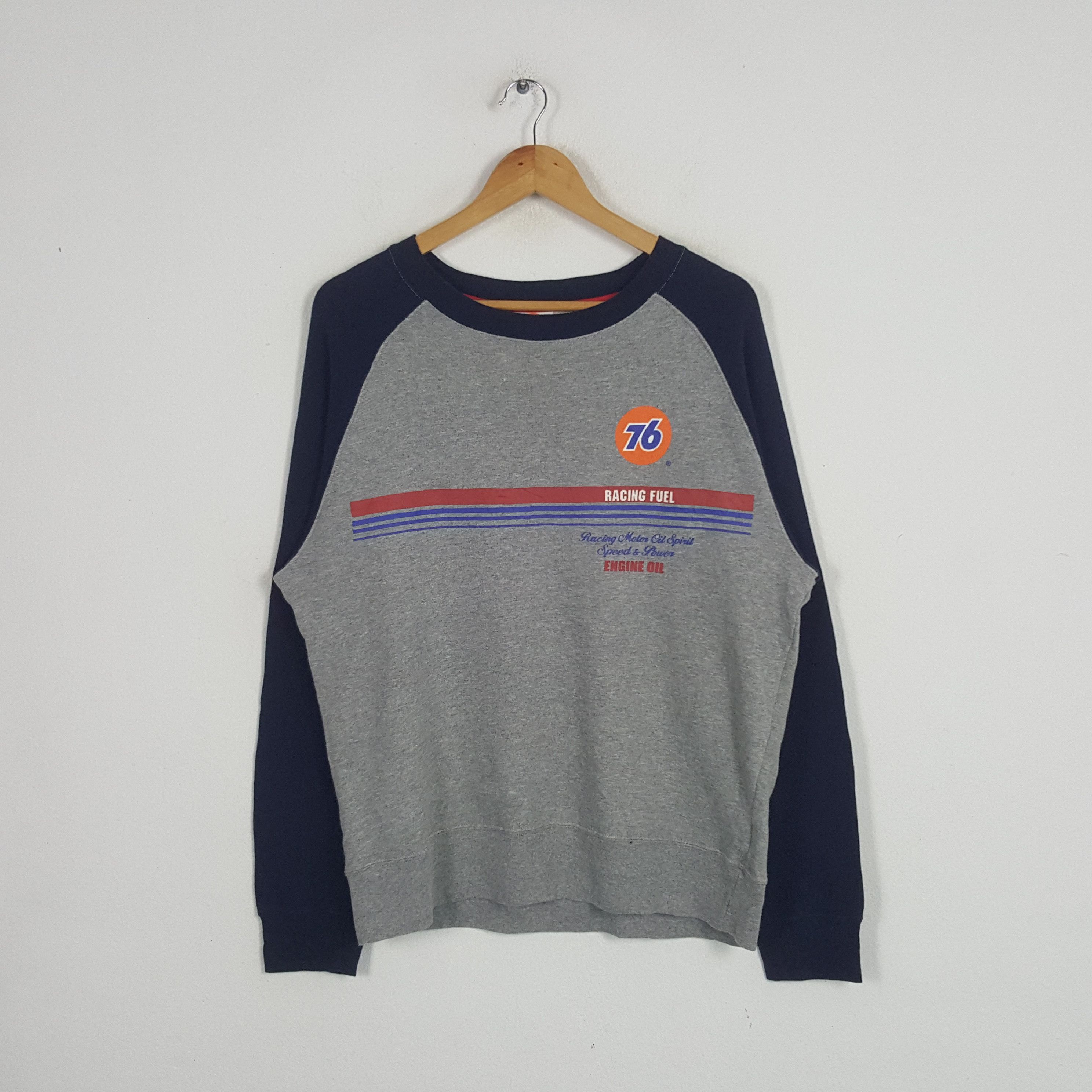 Vintage Vintage 76 Lubricants Motor Oil Racing Fuel Sweatshirt Size US M / EU 48-50 / 2 - 3 Thumbnail