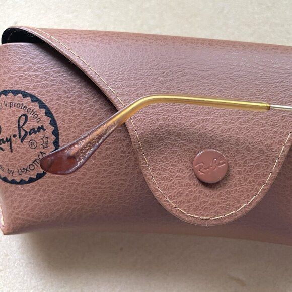 RayBan Vintage 60s/70s B&L Ambermatic Yellow Sunglasses - 58mm Size ONE SIZE - 10 Thumbnail