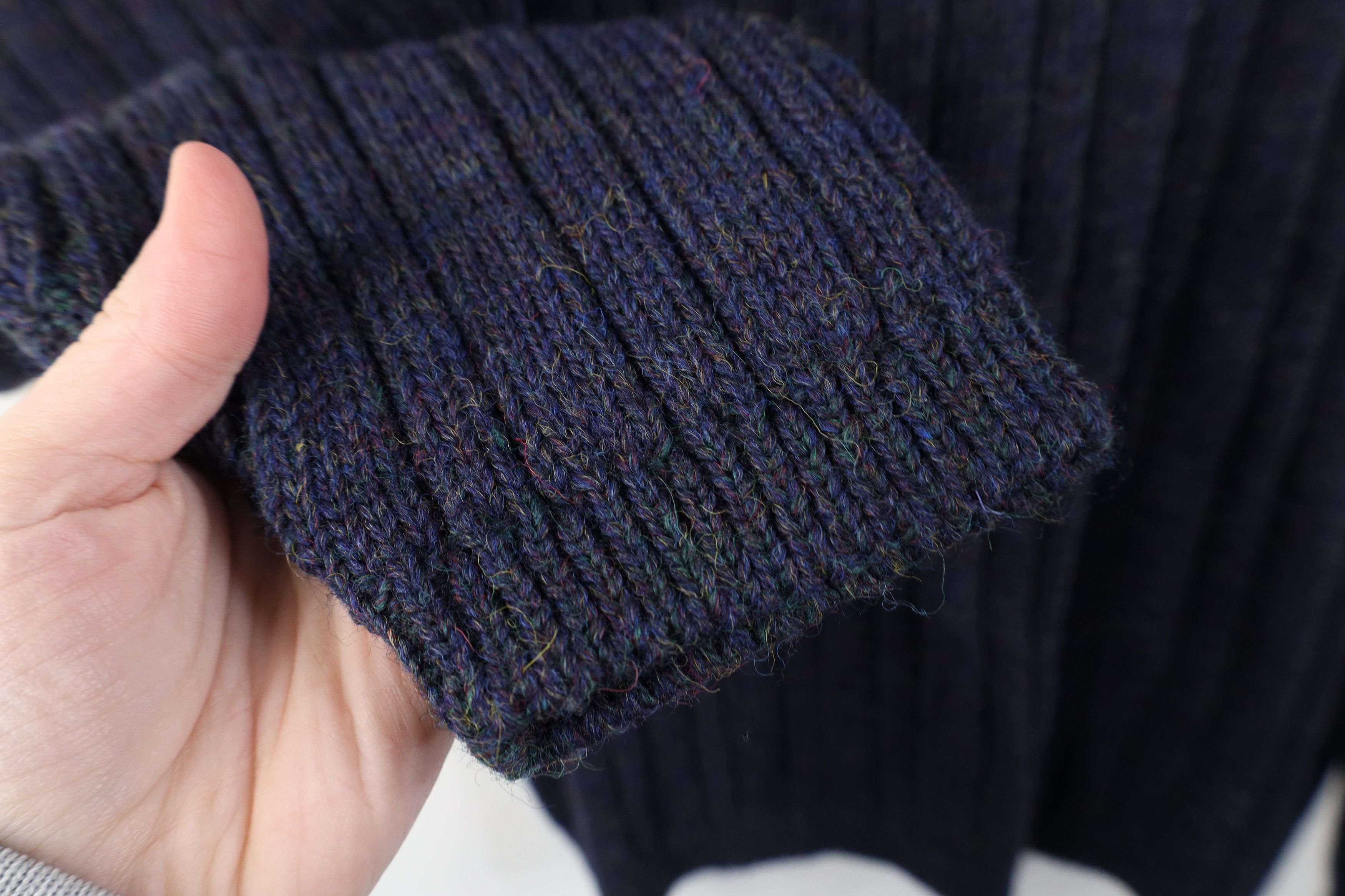 L.L. Bean Vintage 70s LL Bean Wool Ribbed Knit Crewneck Sweater Size US M / EU 48-50 / 2 - 7 Thumbnail