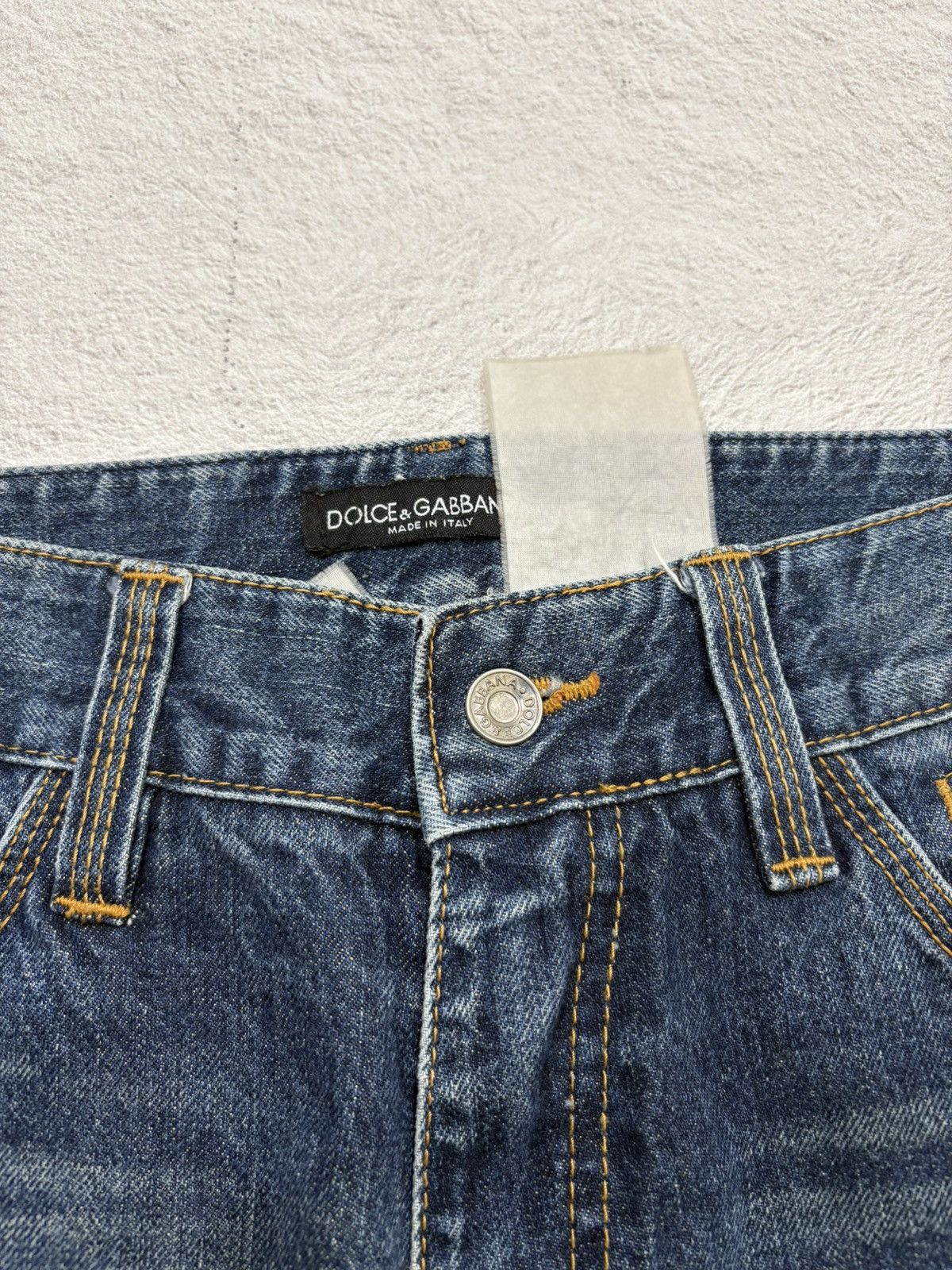 Dolce & Gabbana 2000s Dolce & gabbana japan denim pants y2k style Size US 31 - 4 Thumbnail