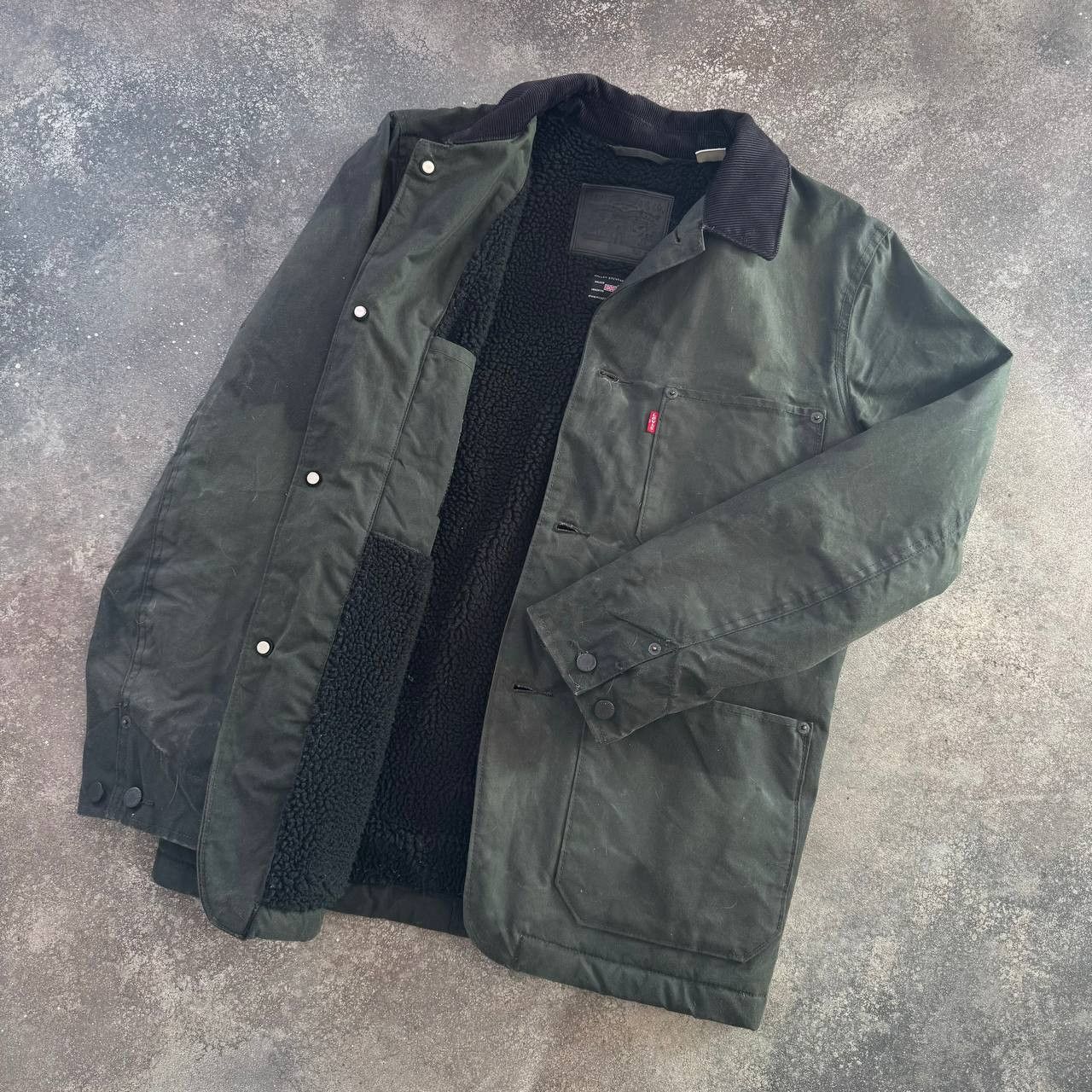 Levi's Levis x Halley Stevensons Vintage Rare Waxed Cotton Jacket Size US S / EU 44-46 / 1 - 2 Thumbnail