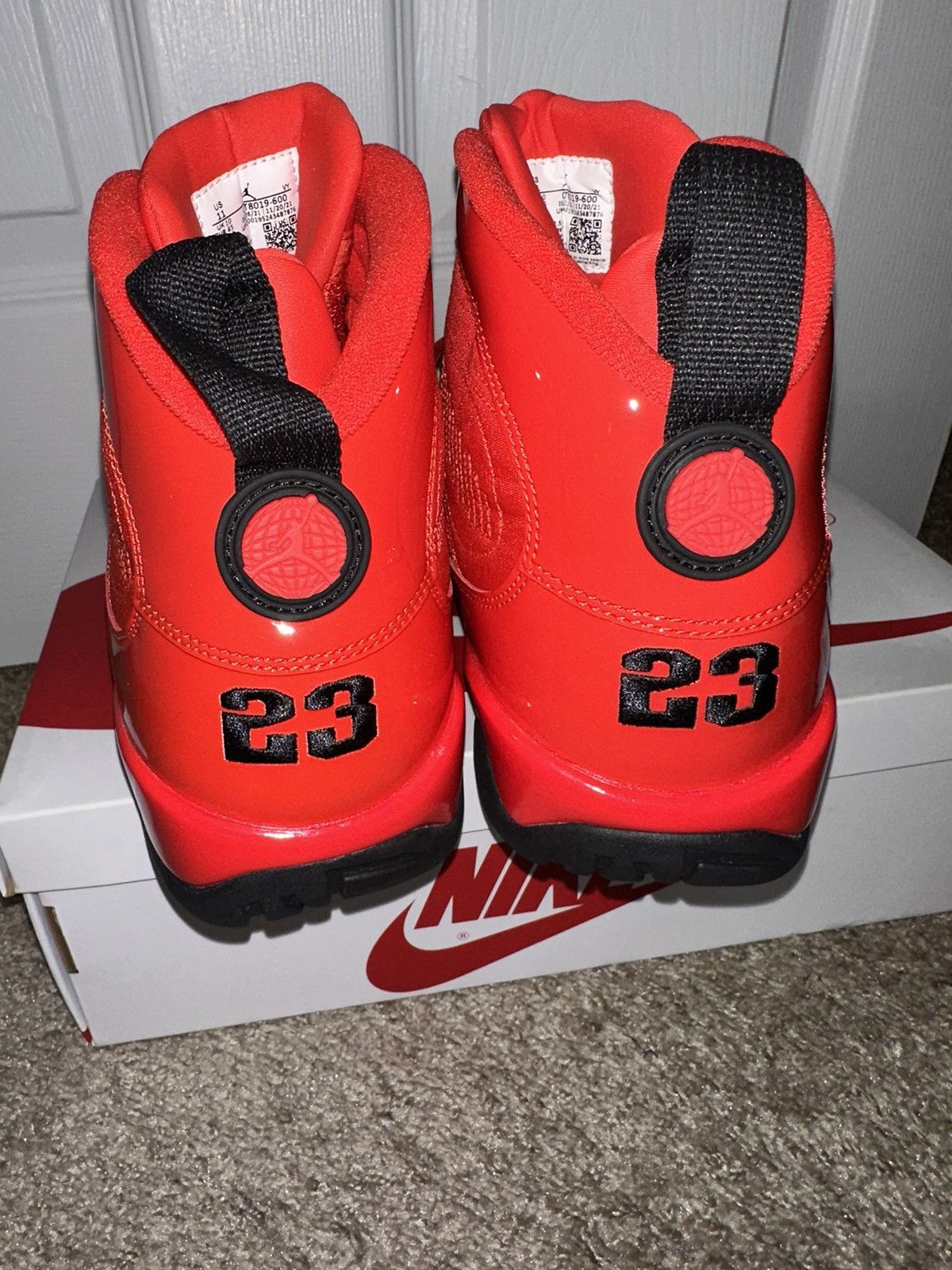 Jordan Brand Jordan 9 Retro Chile Red Size US 11 / EU 44 - 4 Thumbnail