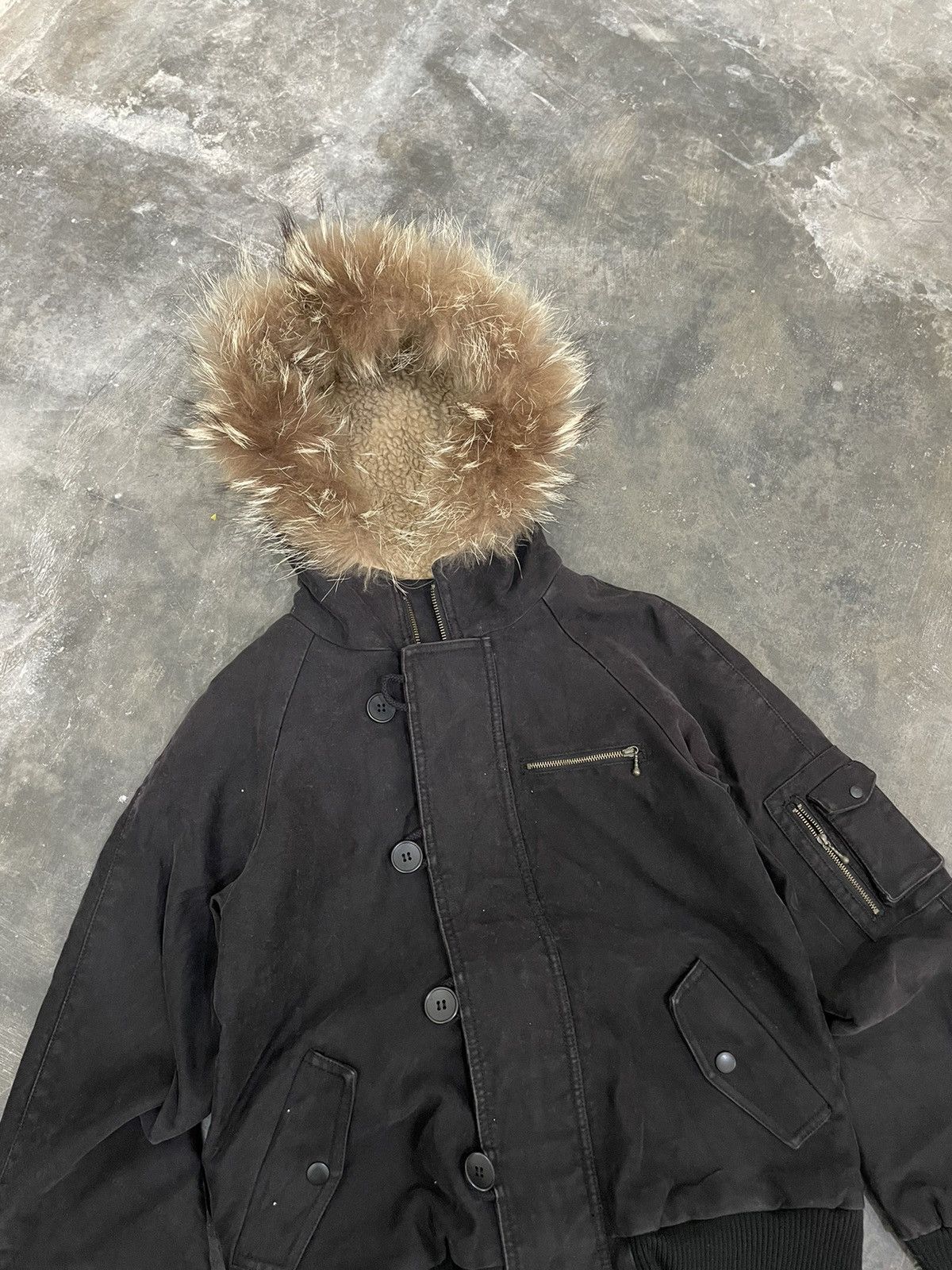 If Six Was Nine 2000s rouge vif Japan faurfuxfur jacket Black Opium style Size US S / EU 44-46 / 1 - 3 Thumbnail