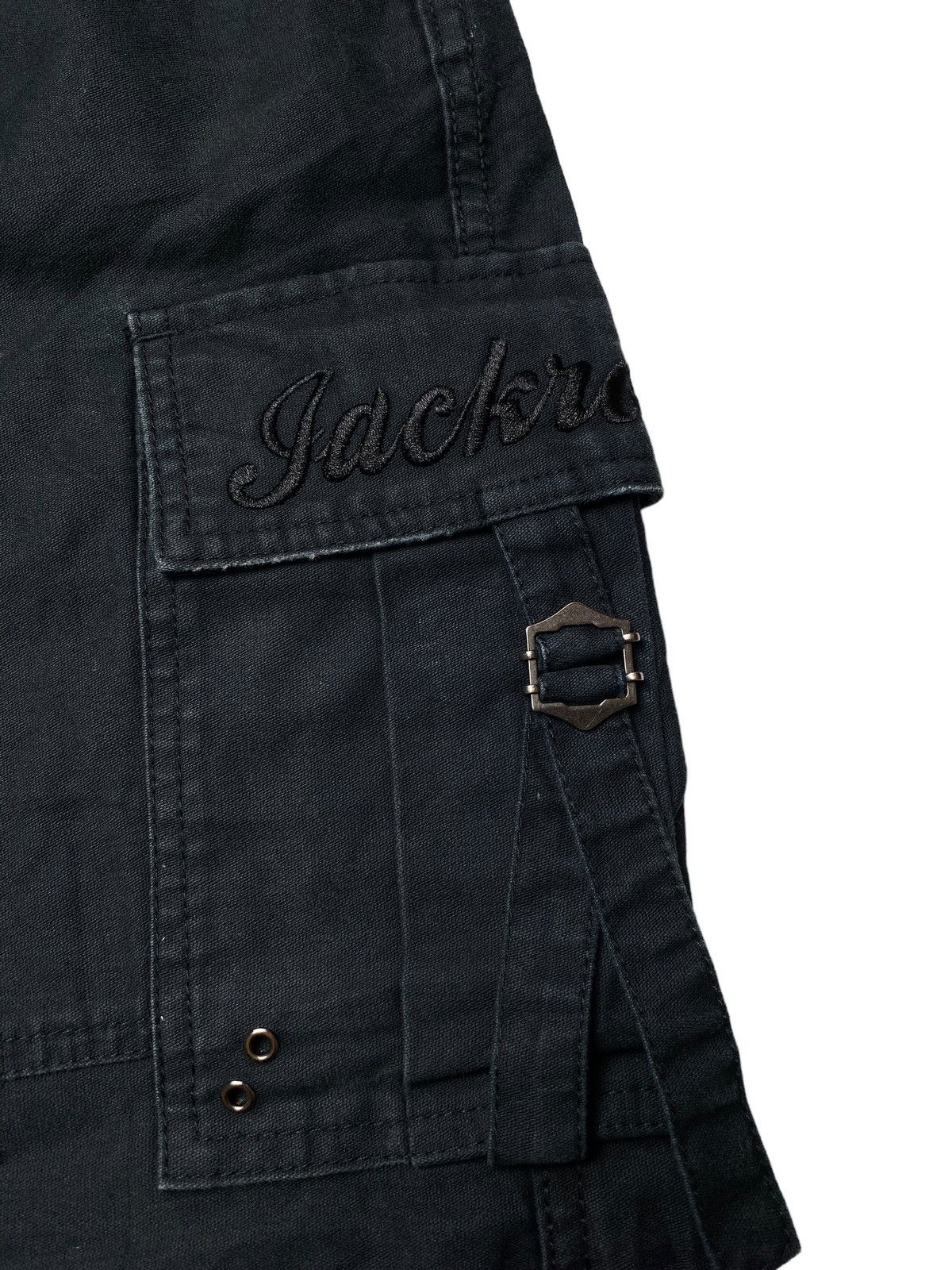 14th Addiction 2000s Jackrose x Collars - Bondage Cargo Pants Size US 29 - 5 Thumbnail