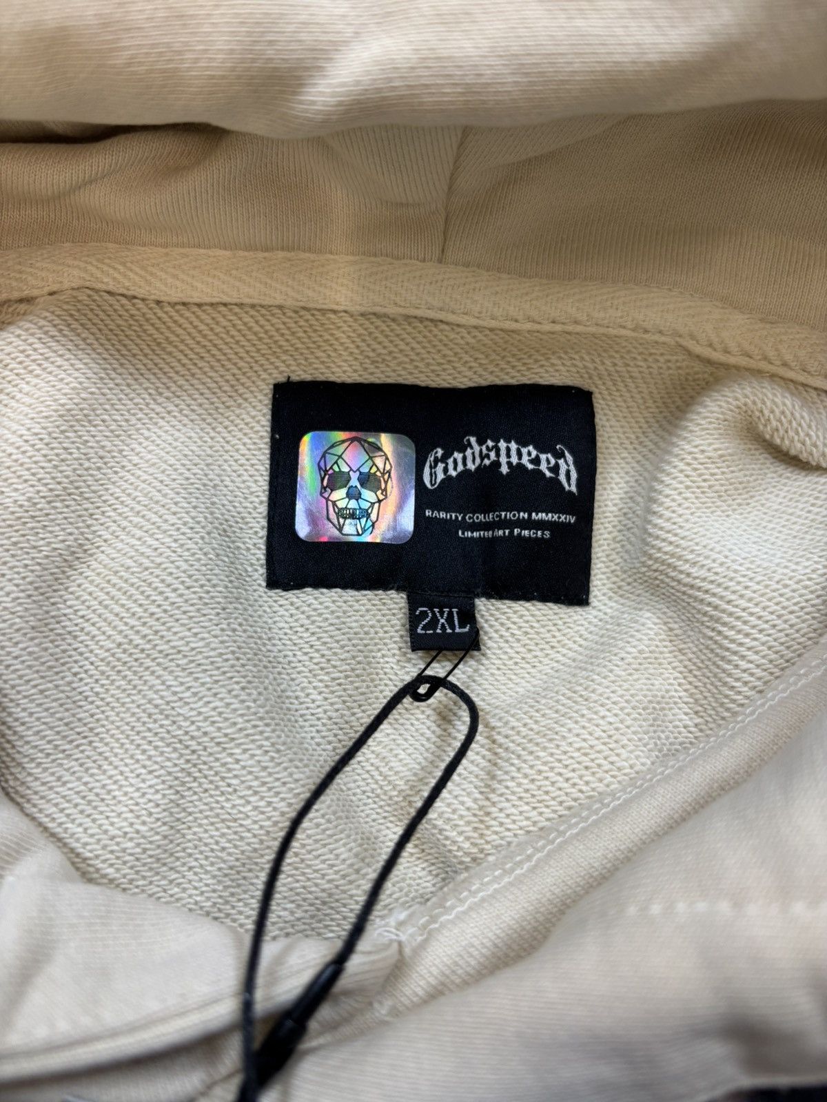 Godspeed Godspeed Racer Goldie Hoodie, Bone Size US XXL / EU 58 / 5 - 6 Thumbnail