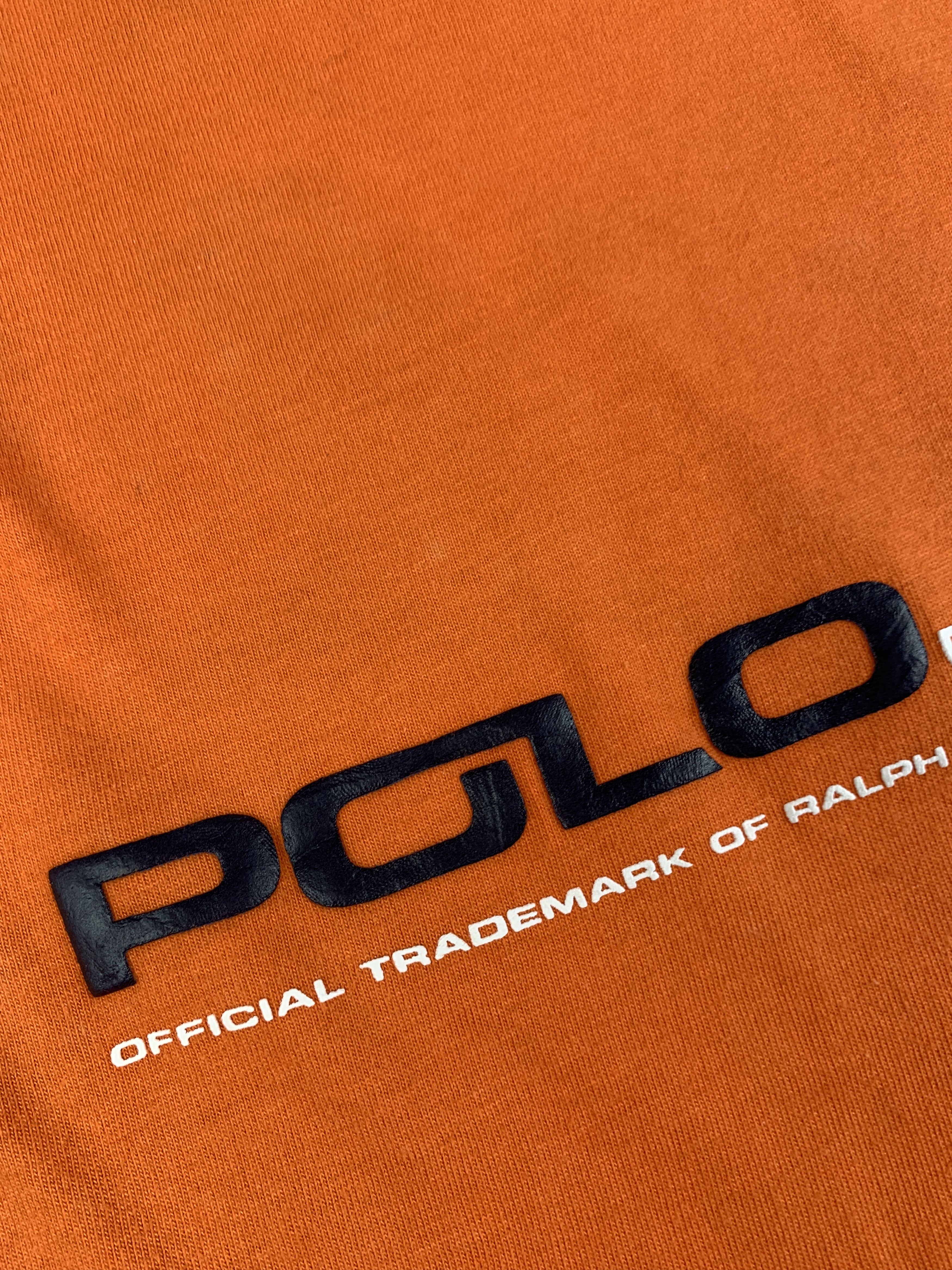 Polo Ralph Lauren Polo Jeans Co by Ralph Lauren Orange Surf Graphic Tee (L) Size US L / EU 52-54 / 3 - 5 Thumbnail