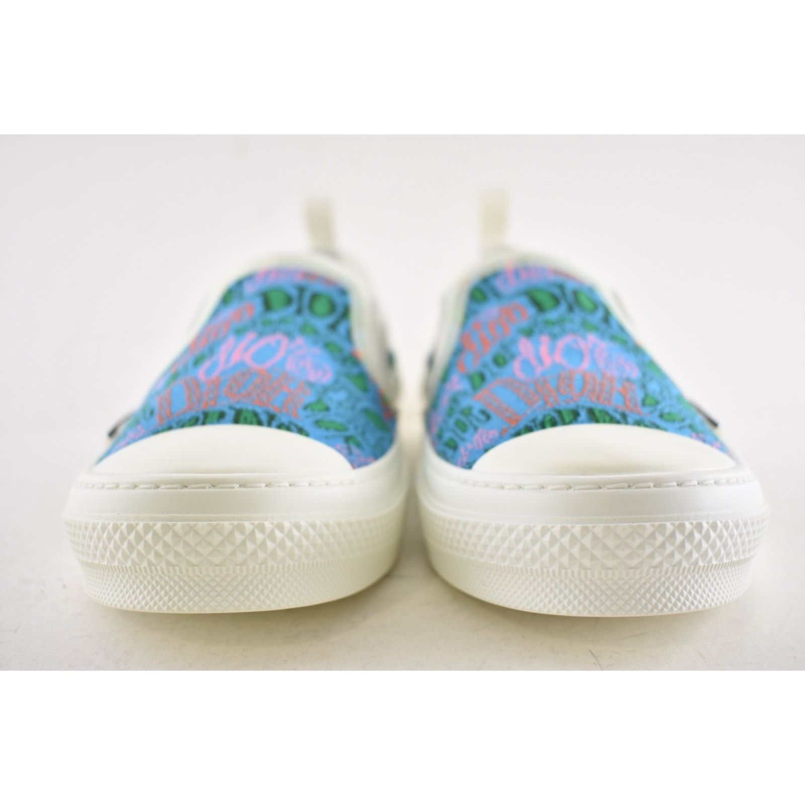 Dior Dior Mens Multicolor Logo Low Top Slip On Flat Sneaker 44 11 Size US 11 / EU 44 - 7 Thumbnail