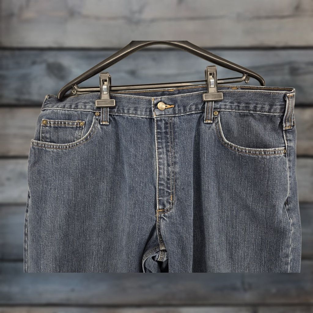 Carhartt VINTAGE Carhartt Jeans Mens 40x32 Blue Relaxed Fit Pants Workwear 101483-968 Size US 40 / EU 56 - 1 Thumbnail