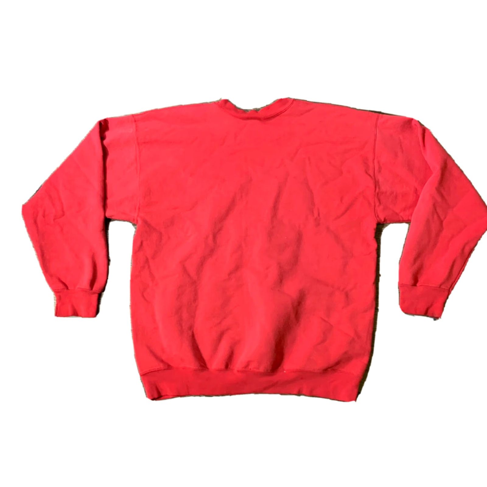 Hanes VINTAGE 90s BMX Racing Sweatshirt Red Medium Mens Pullover Size US M / EU 48-50 / 2 - 4 Thumbnail