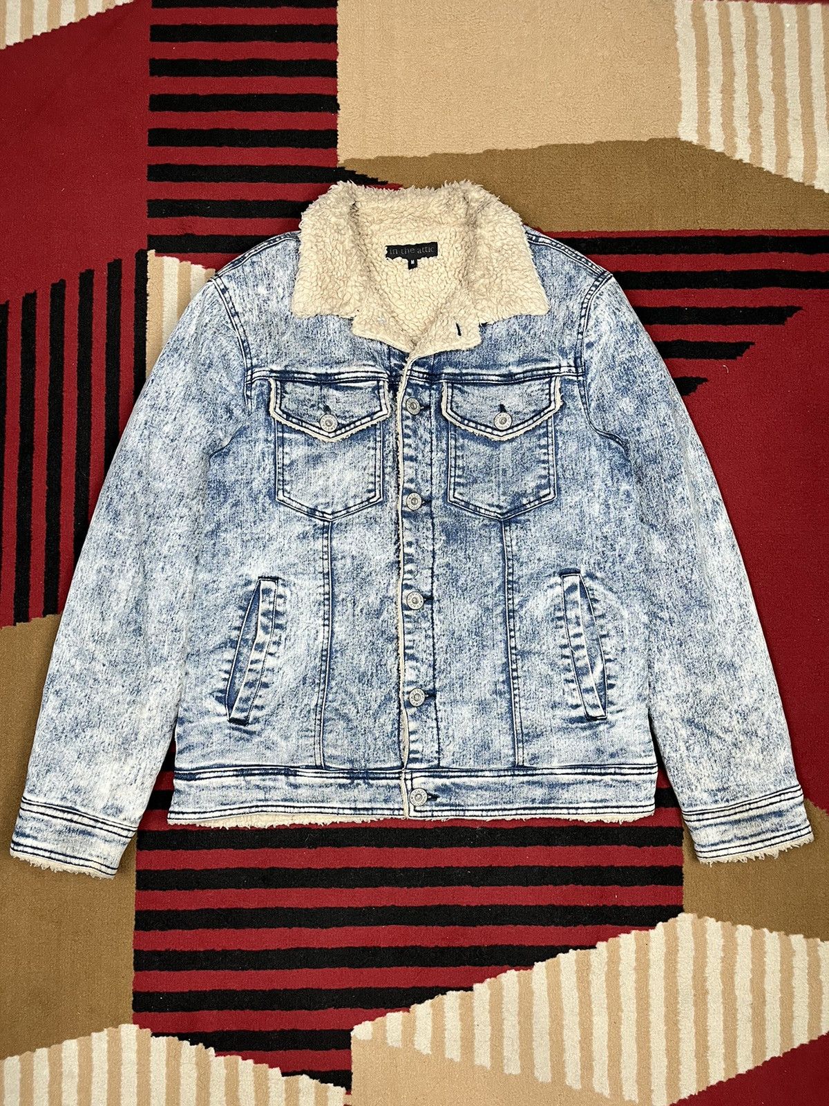 In The Attic In The Attic Japanese Brand Denim Jacket Size US M / EU 48-50 / 2 - 3 Thumbnail