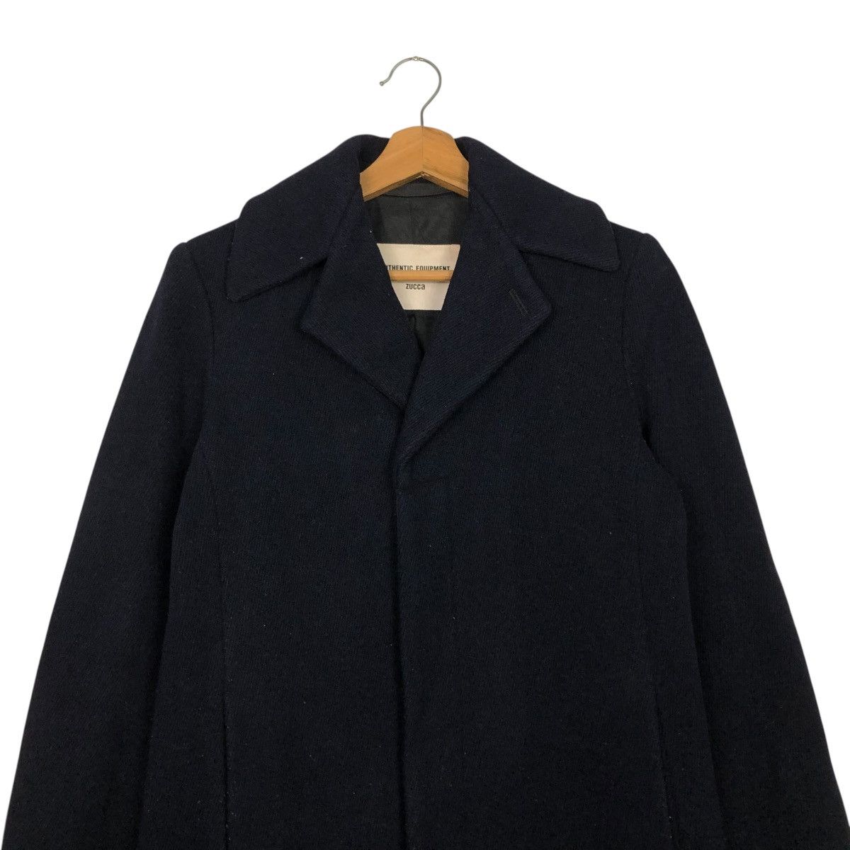 Issey Miyake 🔥VINTAGE OVER COAT WOOL LONG JACKET ZUCCA ISSEY MIYAKE Size US M / EU 48-50 / 2 - 5 Thumbnail