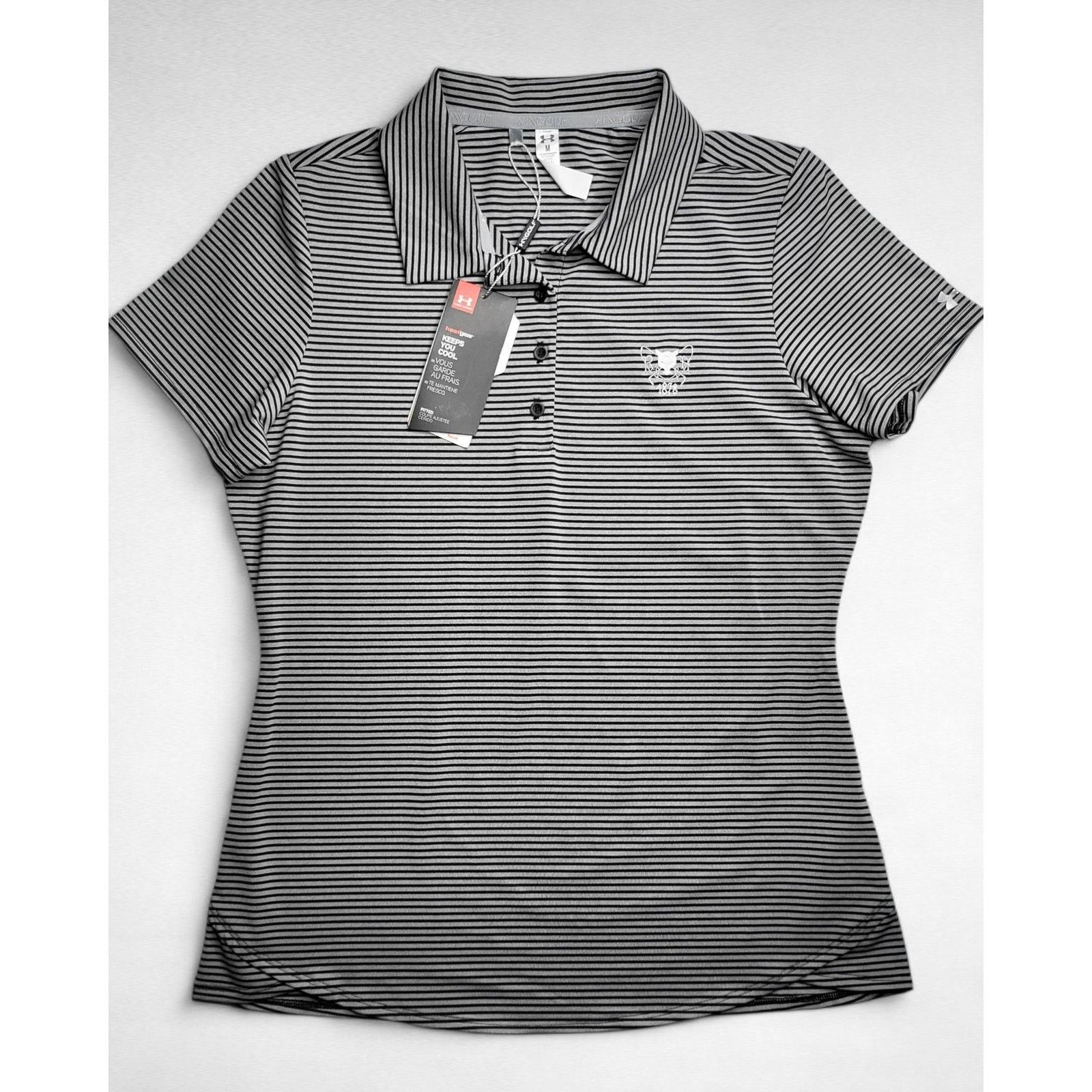 Under Armour NWT Under Armour Women's UA Golf HeatGear Polo 1878 Size M Size L / US 10 / IT 46 - 4 Thumbnail