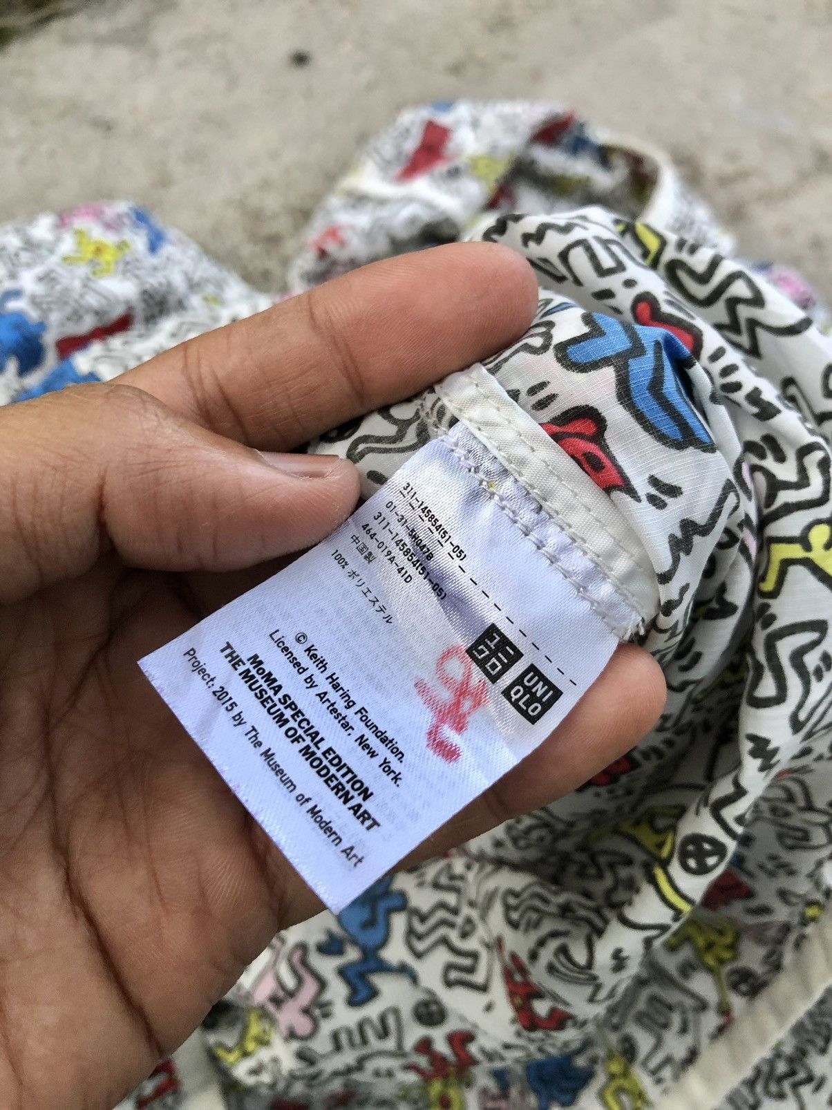 Keith Haring FULL PRINT KEITH HARING HOODIE WINDBREAKER Size US M / EU 48-50 / 2 - 3 Thumbnail