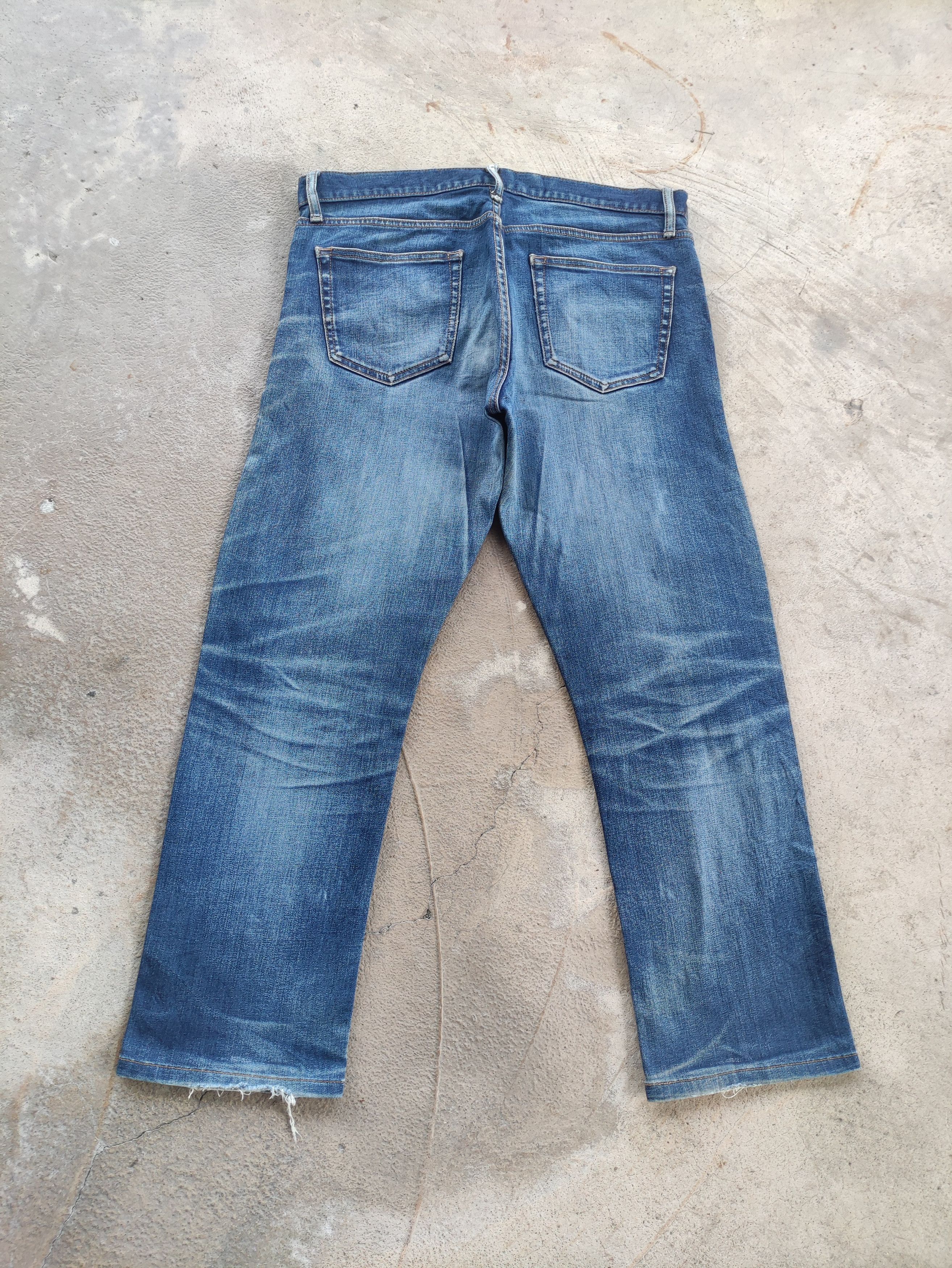Japanese Brand Vintage Japanese Jean Distressed Faded Denim W36 Size US 36 / EU 52 - 8 Thumbnail