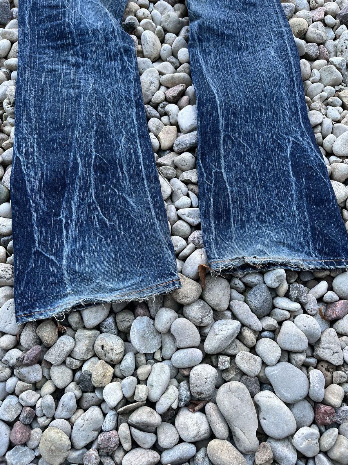 Edwin Vintage Edwin Real Faded Bootcut Jeans Size US 30 / EU 46 - 6 Thumbnail