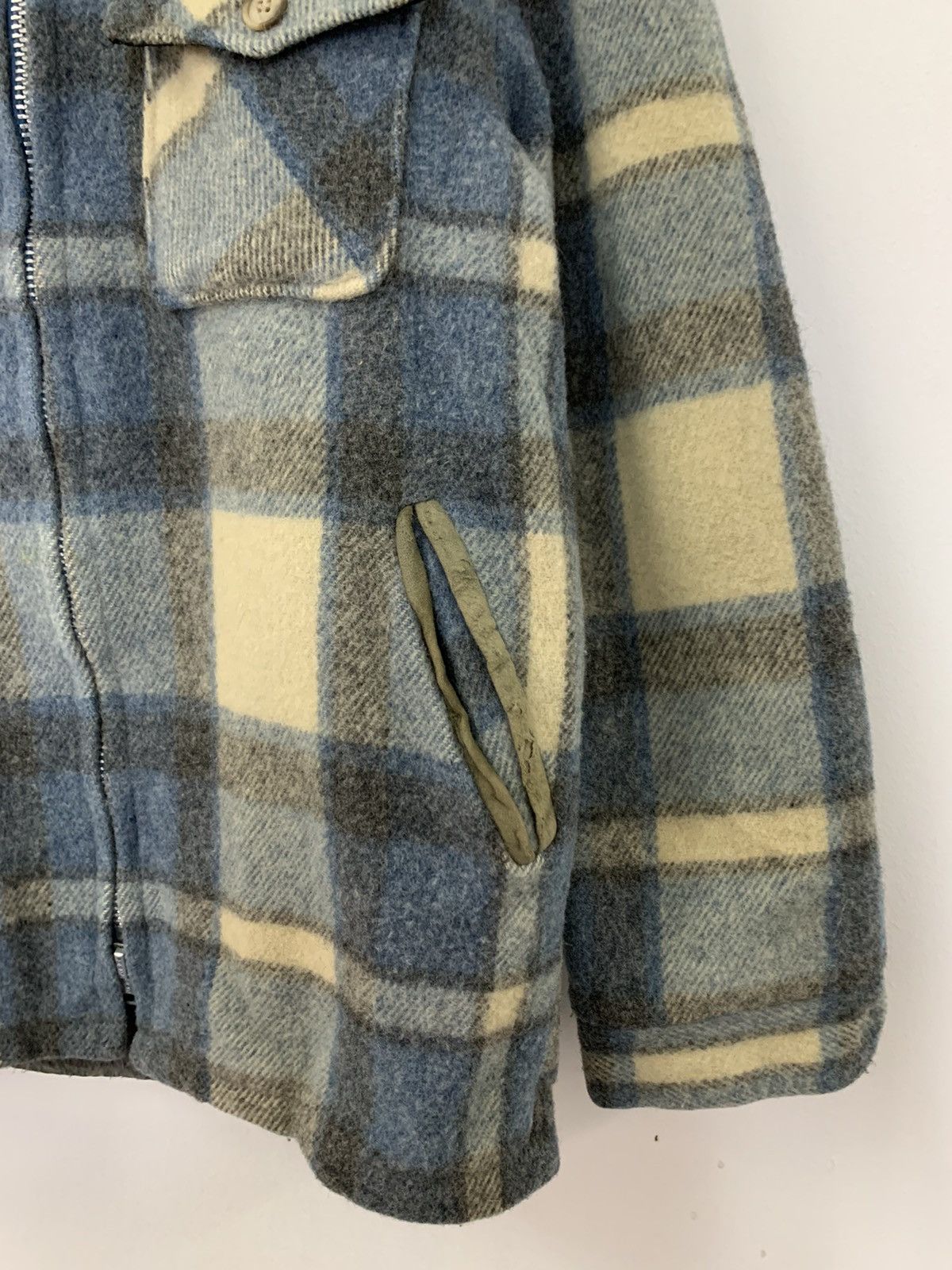 Sears Vintage 70’s Buffalo Wool Plaid Hunting Heavy Jacket Talon Size US M / EU 48-50 / 2 - 4 Thumbnail
