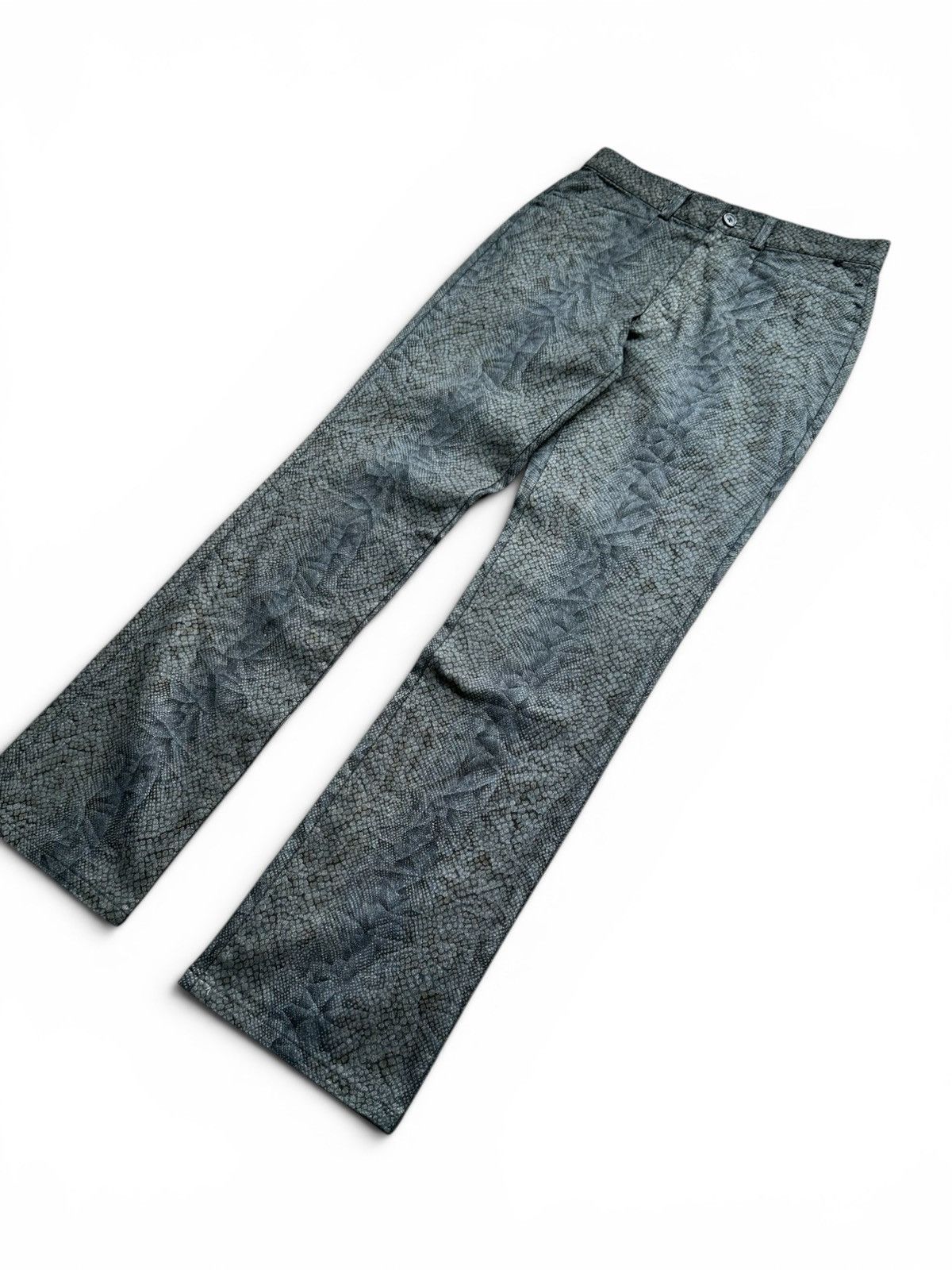 Pazzo 00's PAZZO snakeskin printed gothic pants Size US 30 / EU 46 - 3 Thumbnail