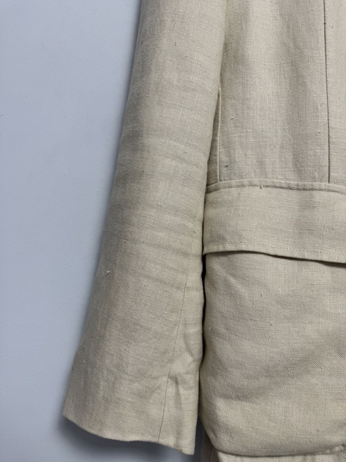 Polo Ralph Lauren Polo Ralph Lauren Blazer Beige Luxury Vintage Size 40R - 4 Thumbnail
