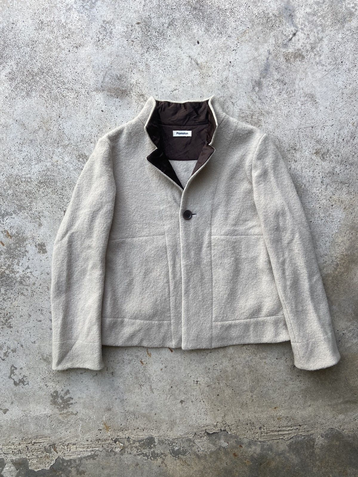 Vintage 1990’s Plantation Wool One Button Jacket