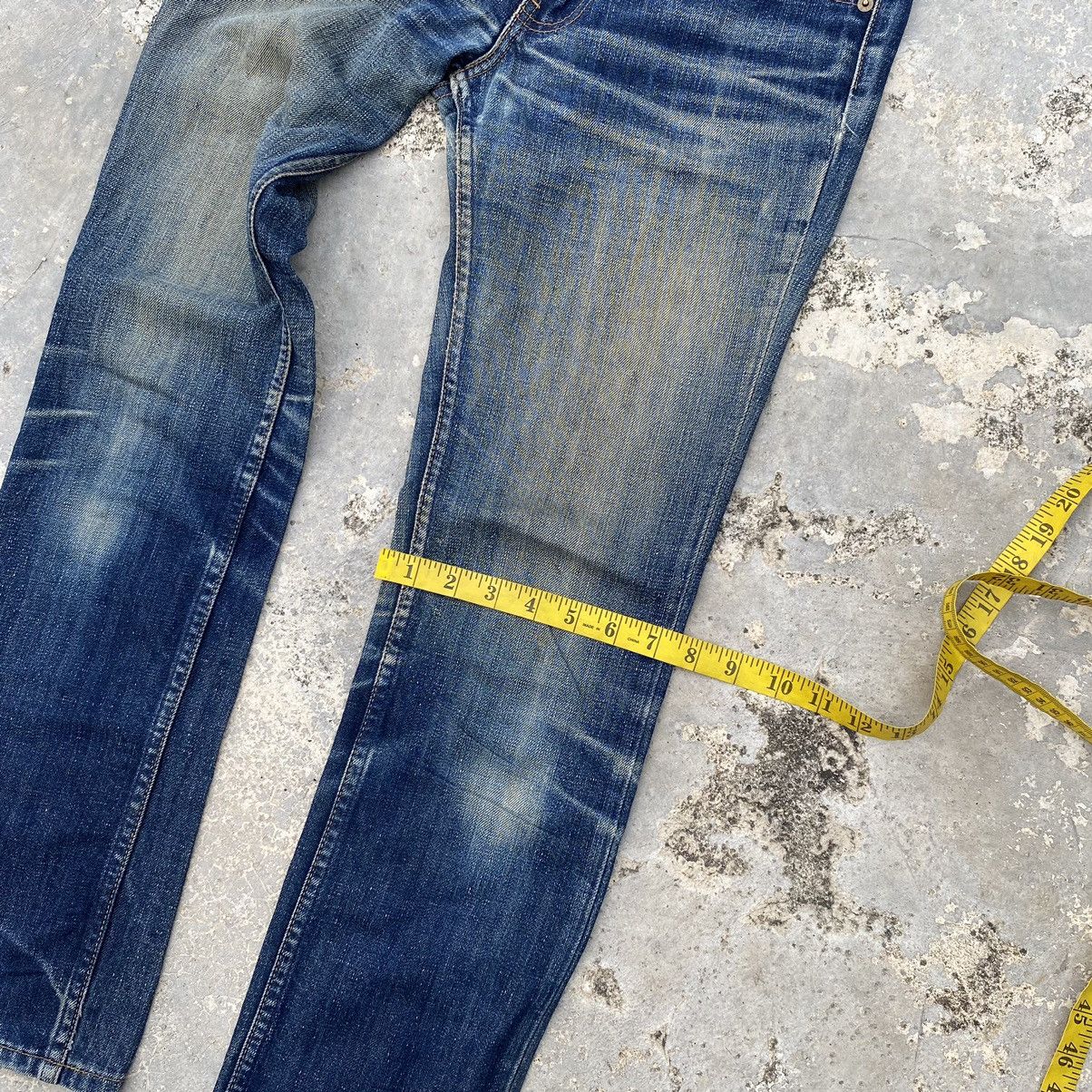 Levi's Vintage Clothing vintage levis 502 ripped denim jeans Size US 29 - 19 Thumbnail