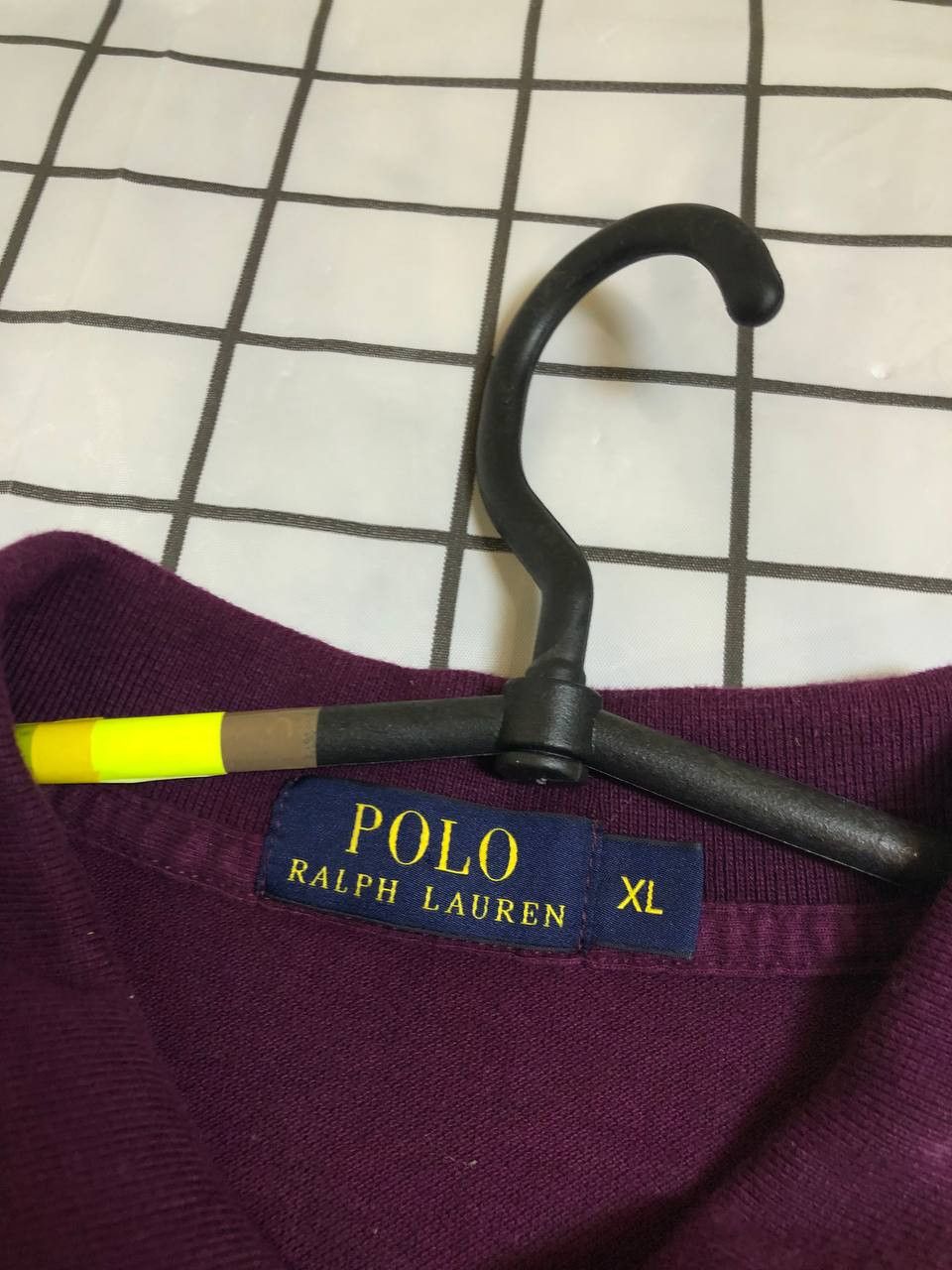 Polo Ralph Lauren Ralph Lauren Polo Shirt Mens Genuine Dark Purple Size US XL / EU 56 / 4 - 3 Thumbnail