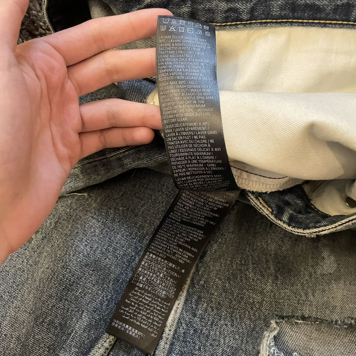 Balenciaga balecnciaga mudshow denim Size US 30 / EU 46 - 6 Thumbnail