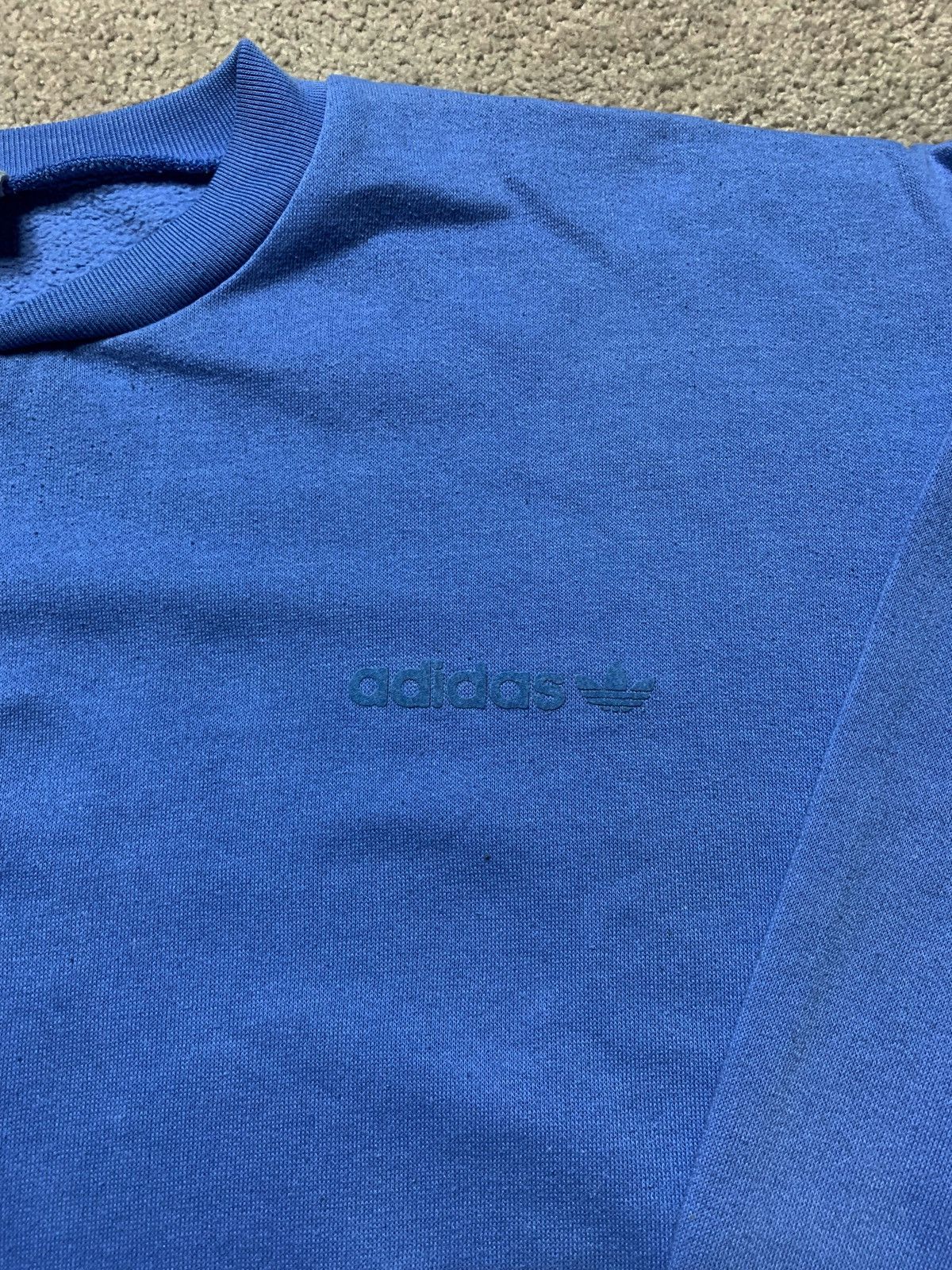 Adidas Vintage Sweatshirt Adidas Oversize Boxy Logo 70s Streetwear Size US M / EU 48-50 / 2 - 4 Thumbnail
